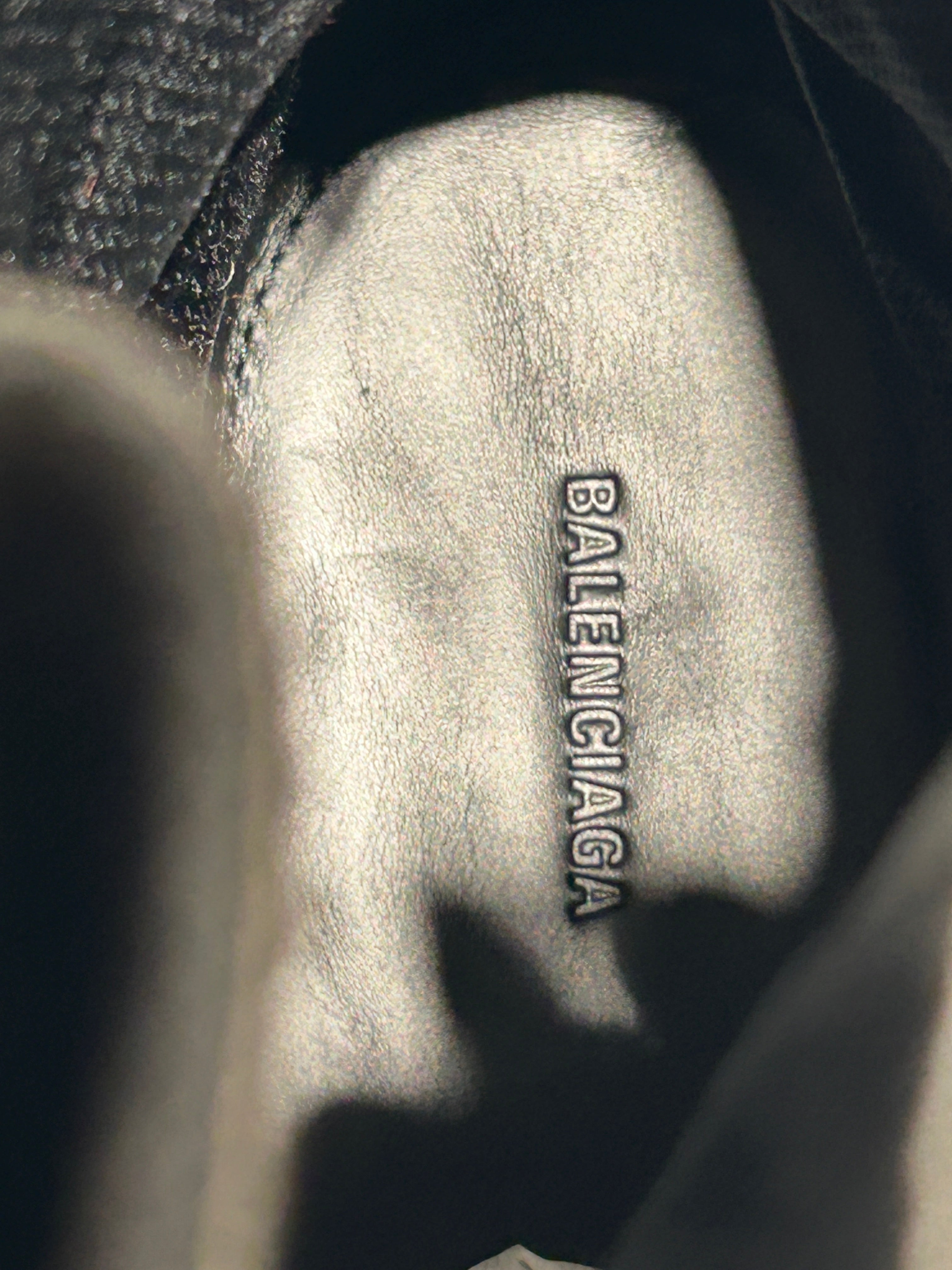 BALENCIAGA/Lace Up Boots/EU 39/BLK/STRIKER BOOTS DISTRESS view 3