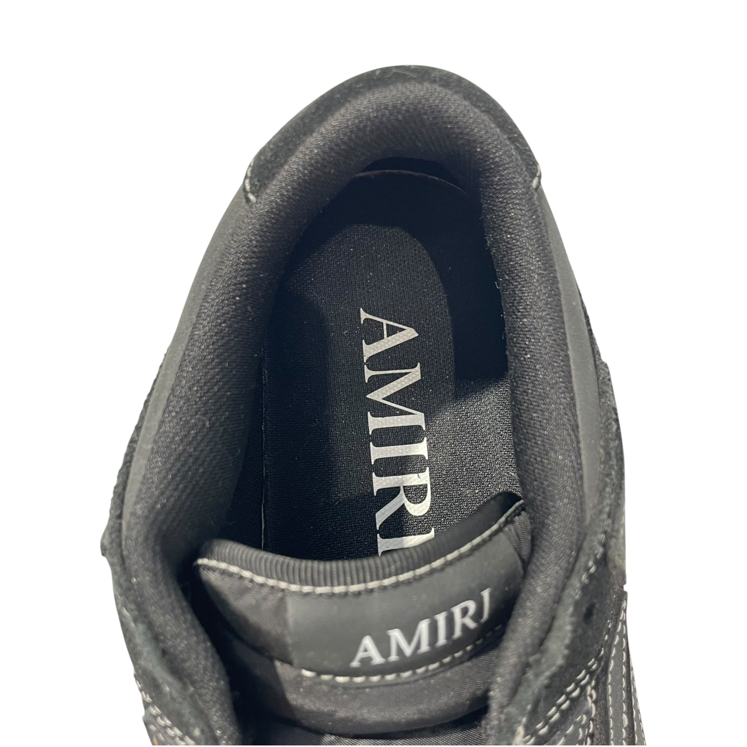 AMIRI/Low-Sneakers/US 10/Suede/BLK/ view 4