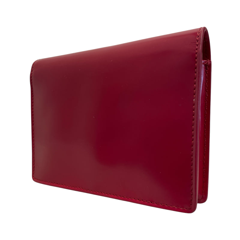 PRADA/Clutch Bag/RED/Leather Case