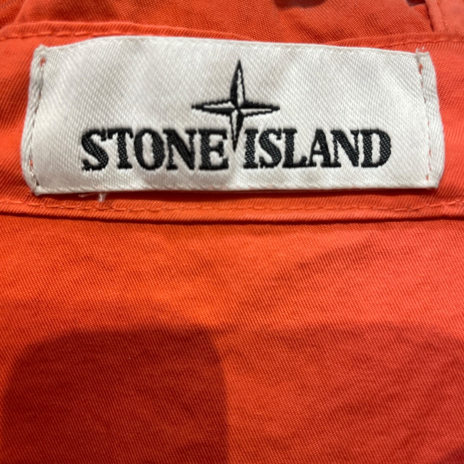 STONE ISLAND/Windbreaker/L/Nylon/ORN/NEON HIGH NECK ZIP UP view 3