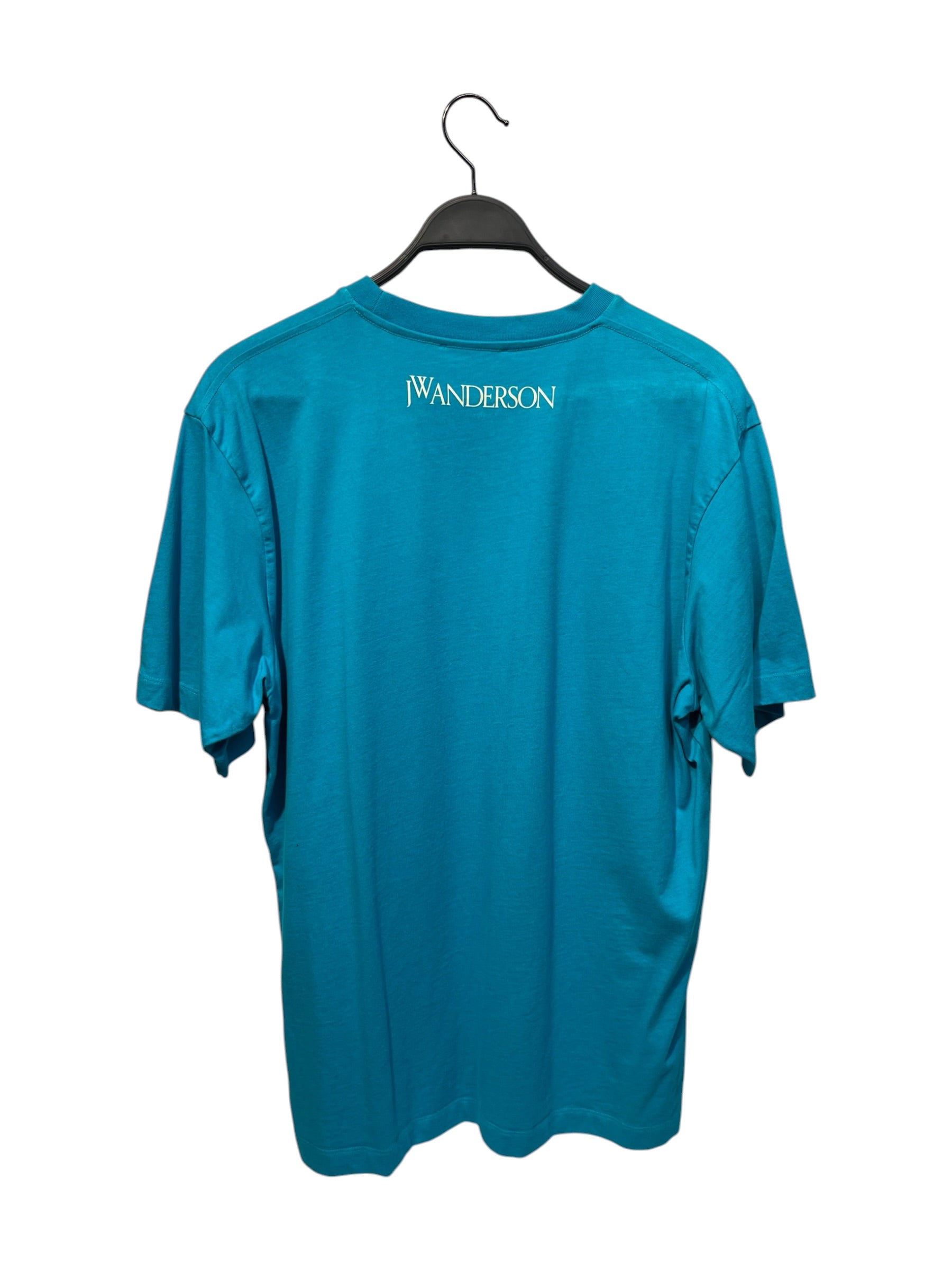 JW ANDERSON(J.W.ANDERSON)/T-Shirt/M/Cotton/BLU/Graphic/ view 2