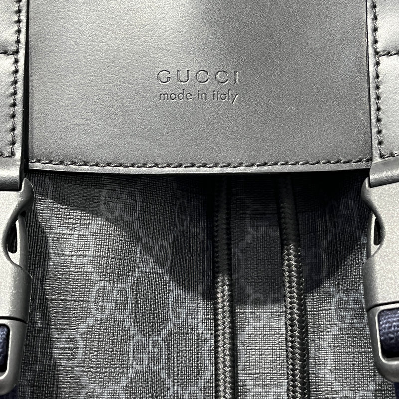 GUCCI/Backpack/OS/Monogram/Leather/BLK/GUCCI SUPREME BACKPACK BLK