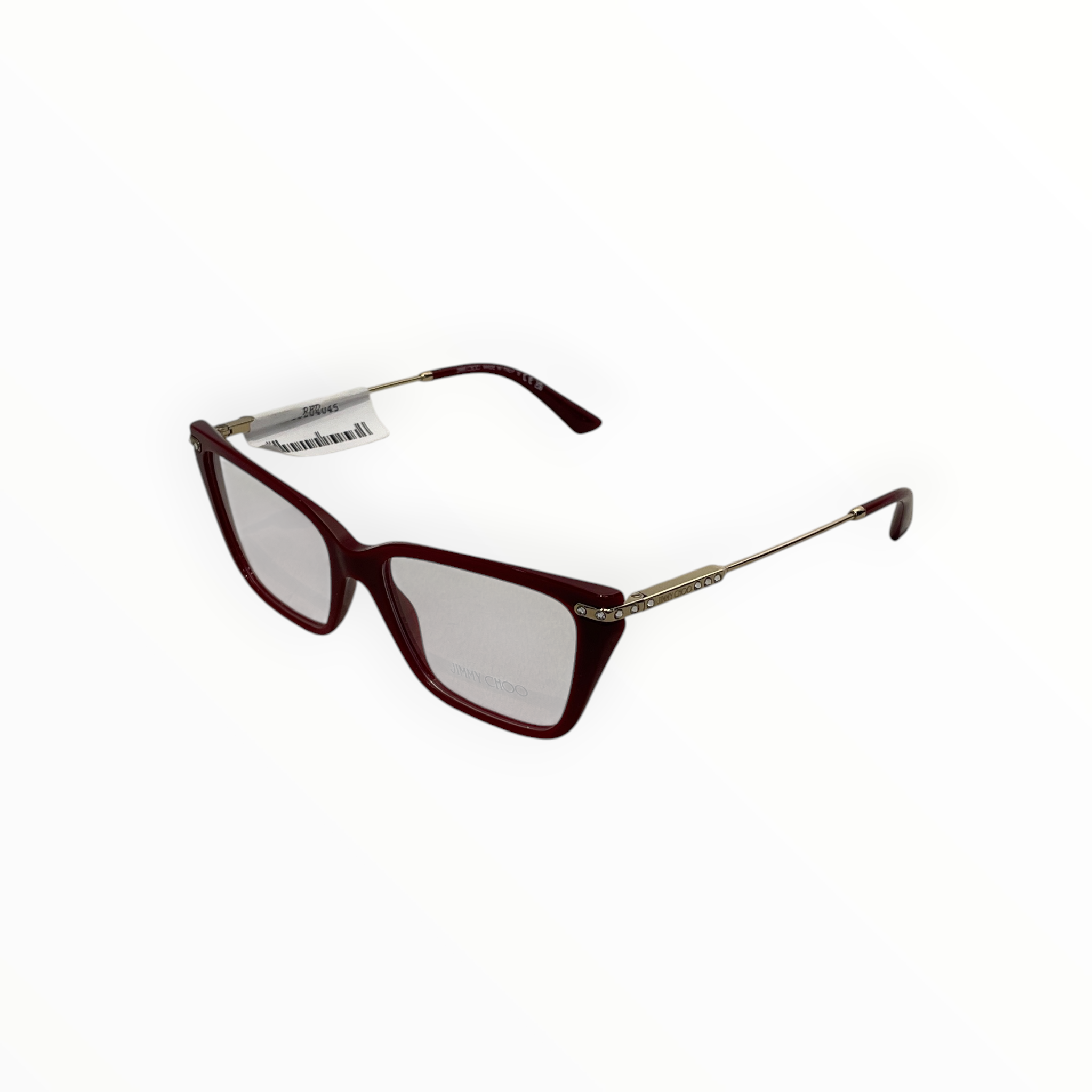 JIMMY CHOO/Glasses/Plastic/RED/L's/ view 2