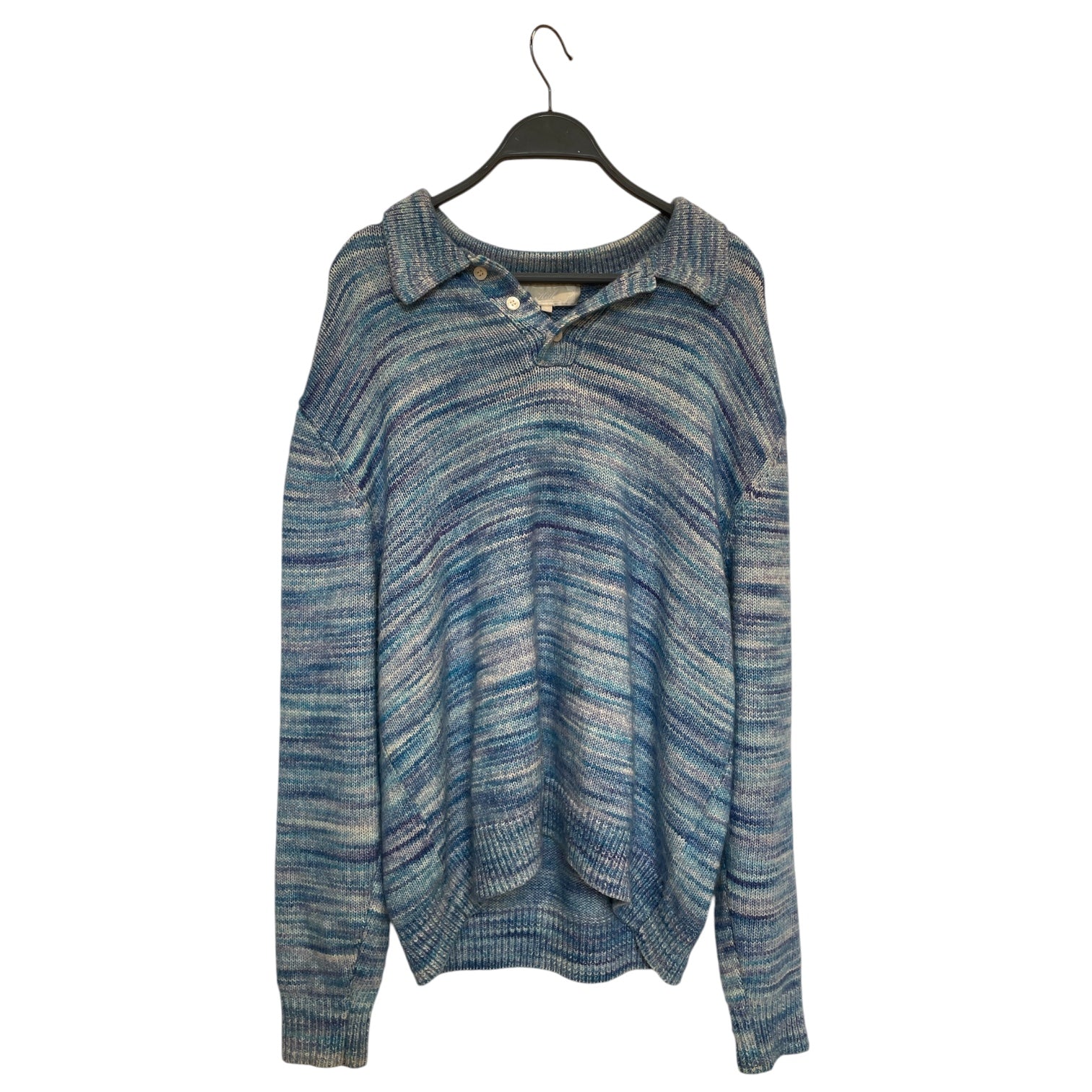 KITH/Sweater/L/Wool/BLU/knitted/prp/wht view 1