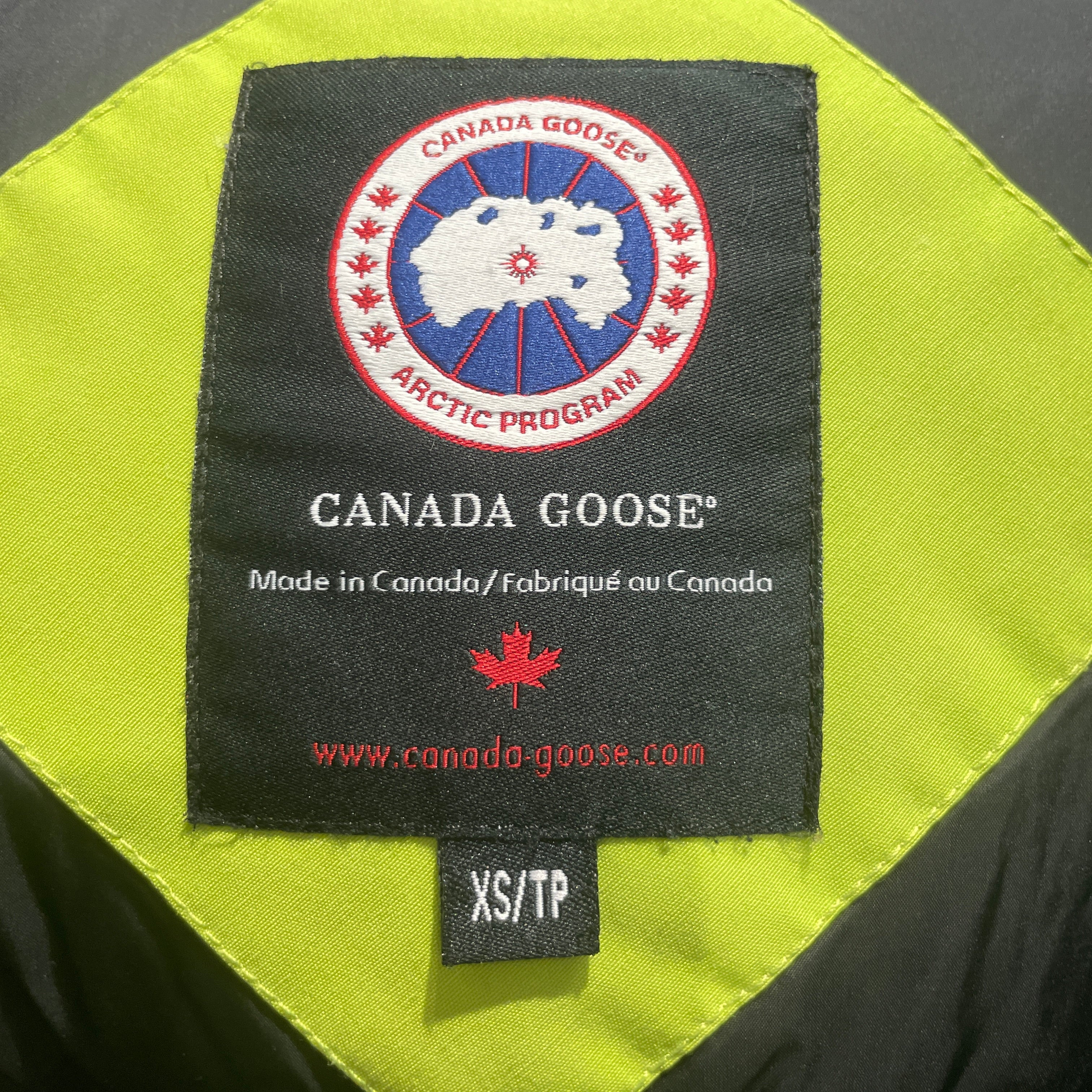 CANADA GOOSE/Coat/XS/GRN/ view 3