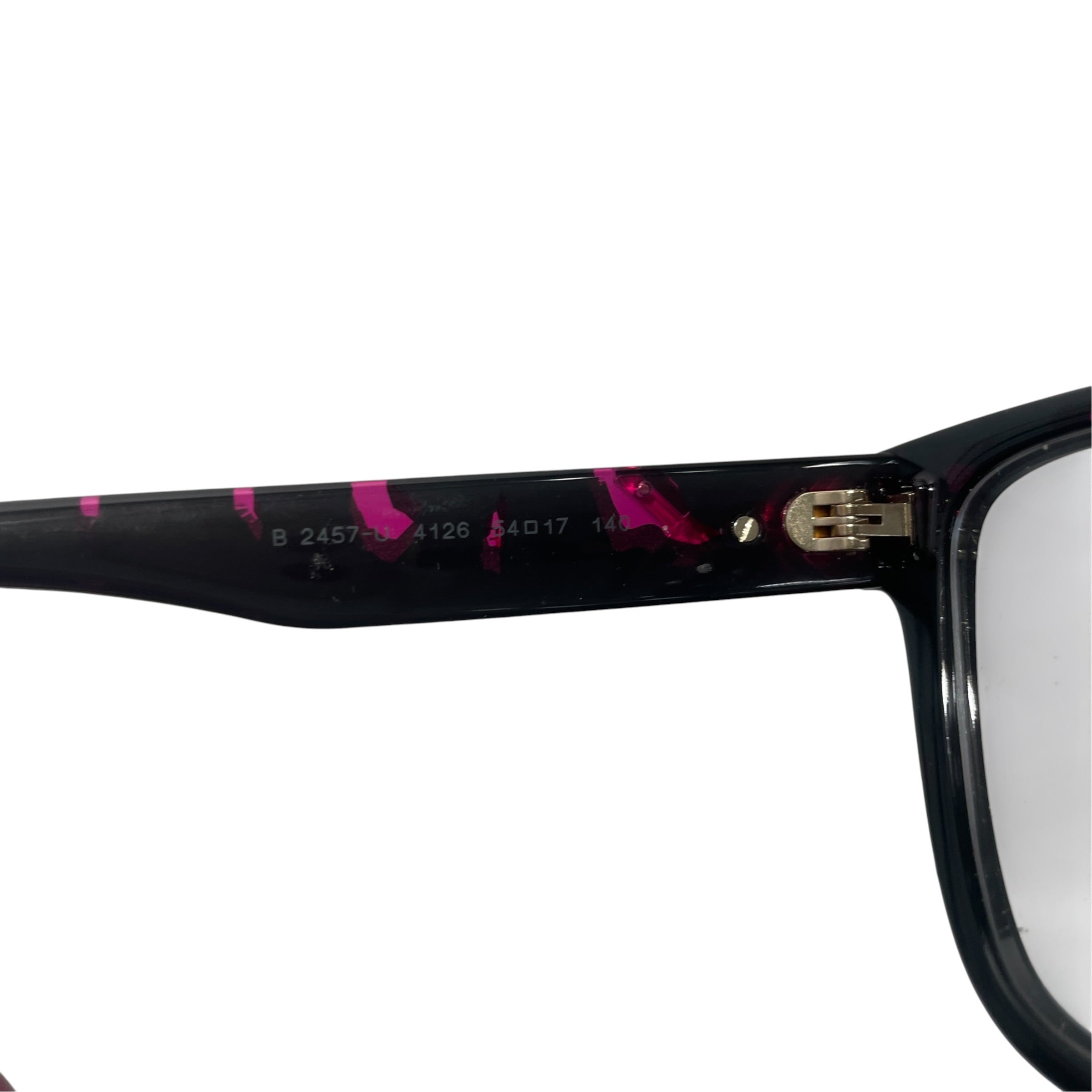 BURBERRY/Glasses/All Over Print/Plastic/BLK/L's/ view 3