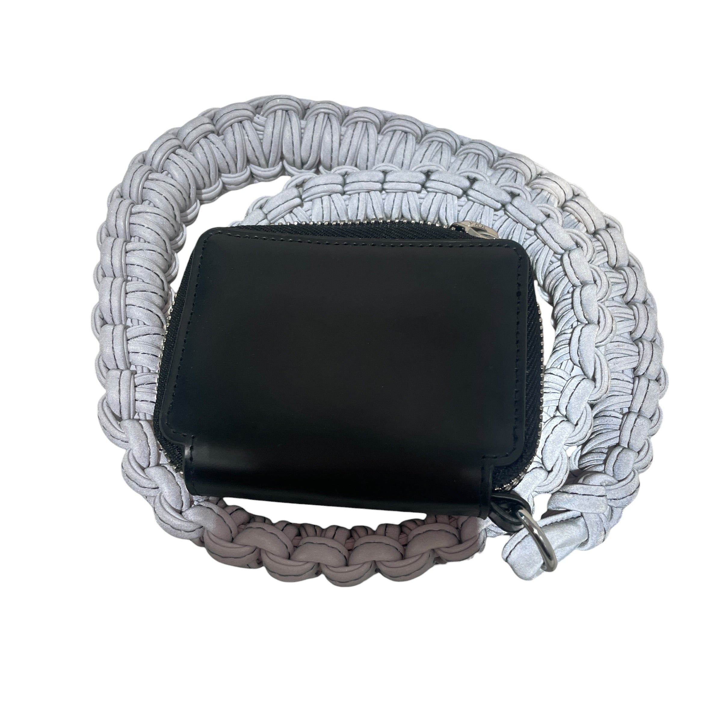 KARA New York/Cross Body Bag/Leather/BLK/Cobra Strap view 2