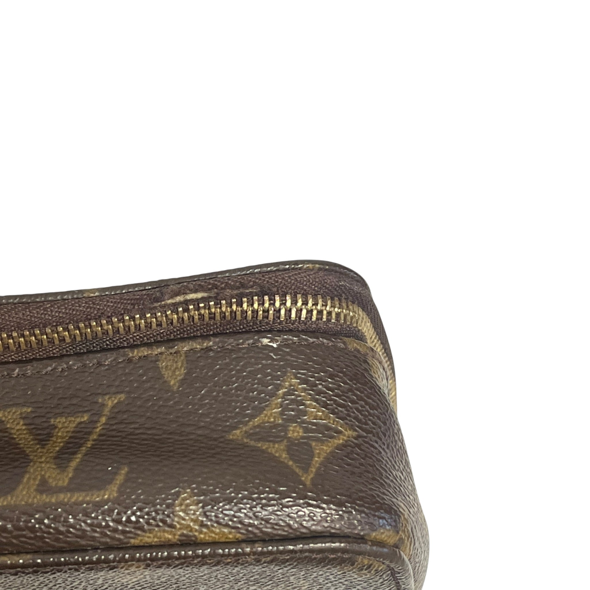 LOUIS VUITTON/Bag/Monogram/Leather/BRW/JEWELRY BAG MI0064 view 8