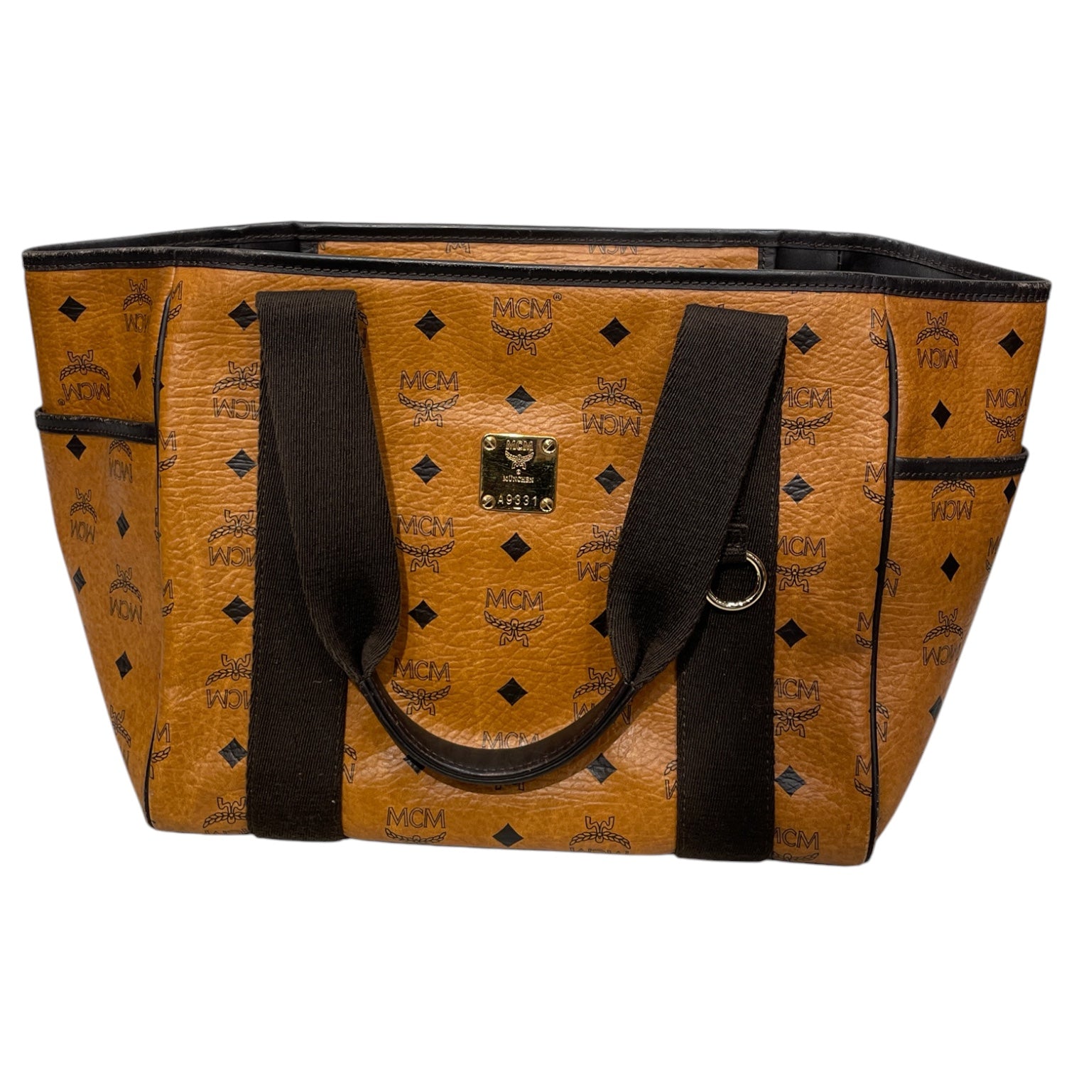 MCM/Hand Bag/Monogram/Leather/ORN/