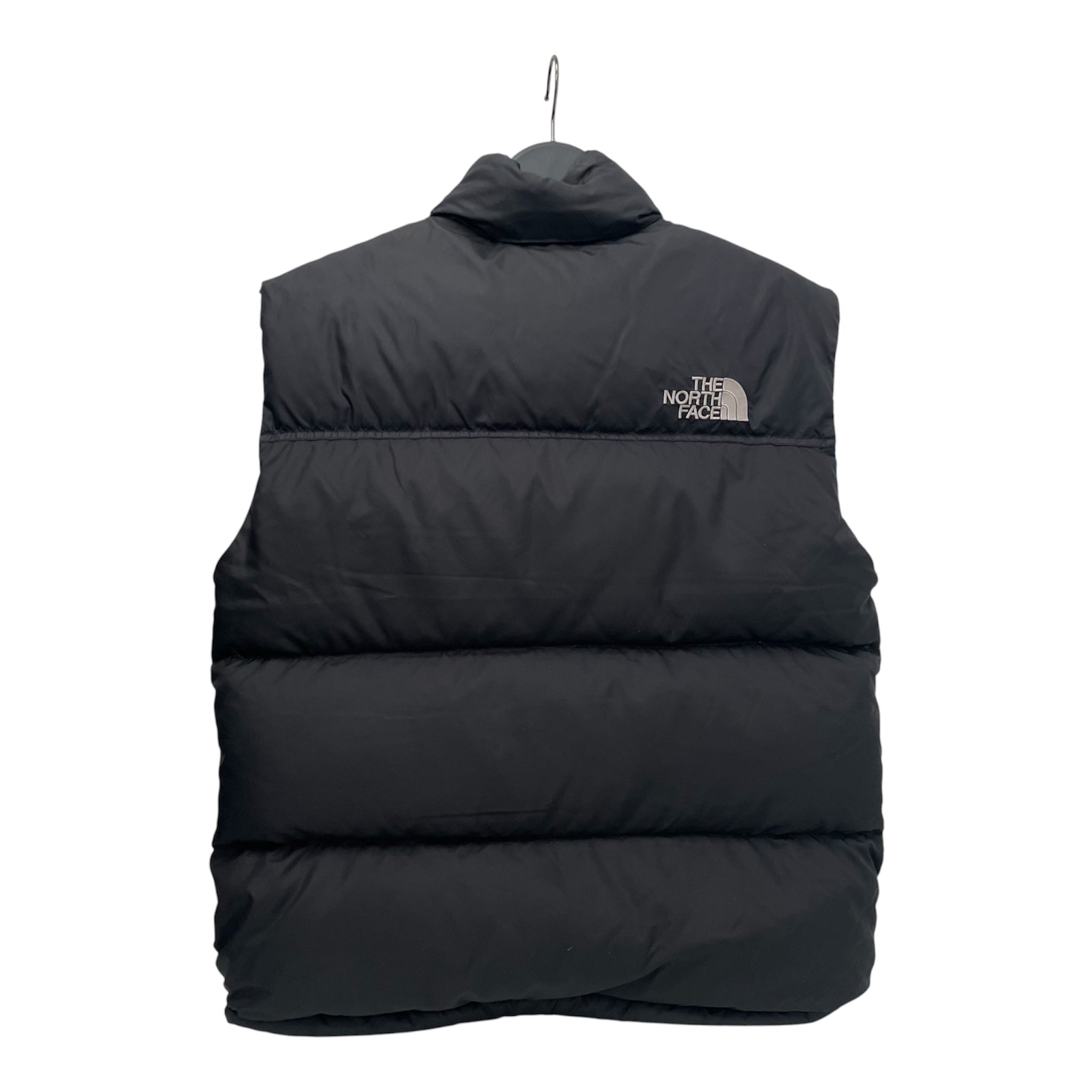 THE NORTH FACE/Puffer Vest/M/Nylon/BLK/ view 2