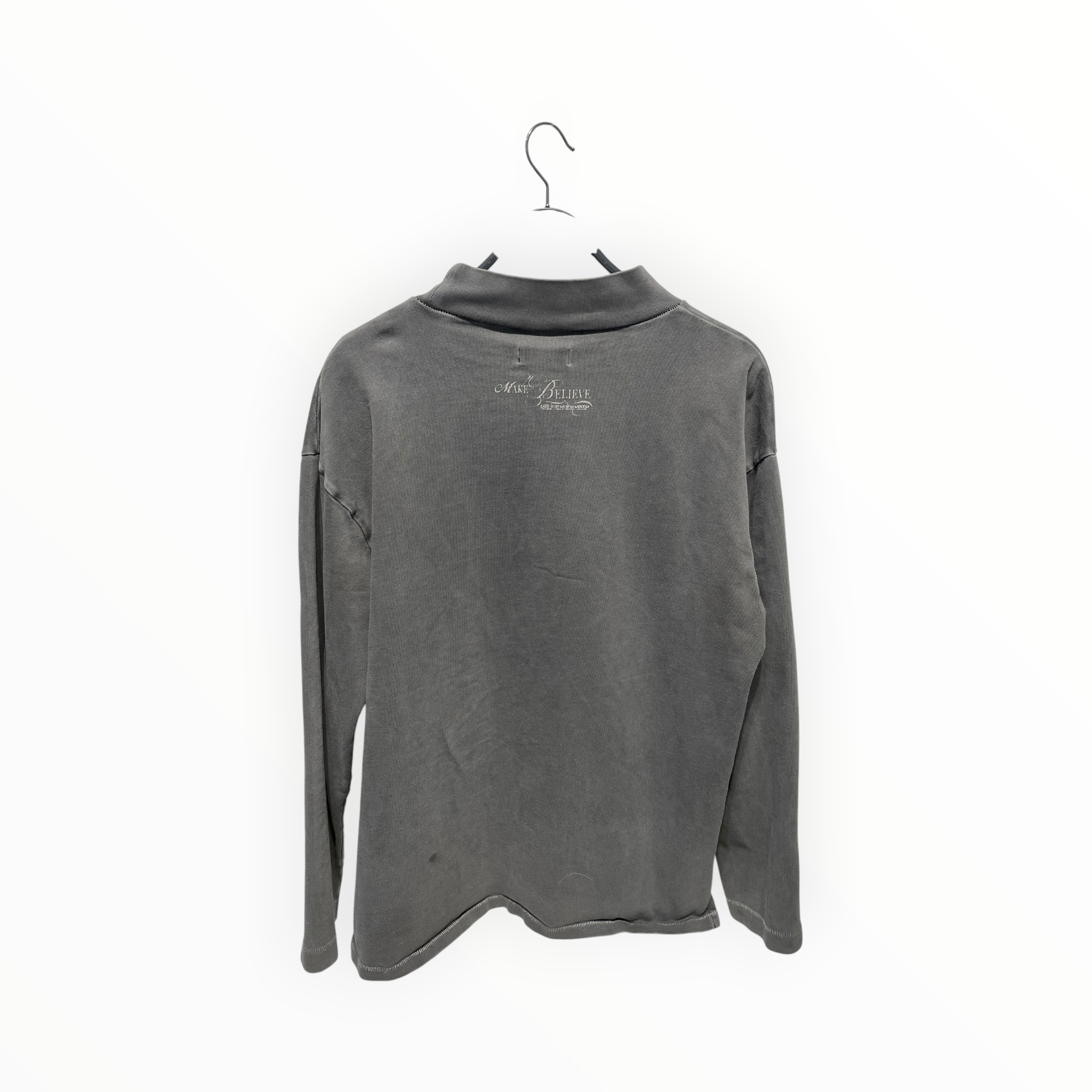 ERL/LS T-Shirt/XL/Cotton/GRY/Graphic/LOGO GRAPHIC view 2