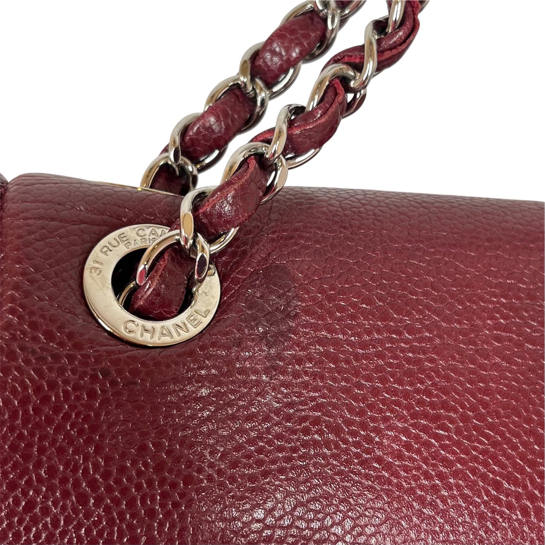 CHANEL/Hand Bag/Leather/BRD/caviar timeless view 7