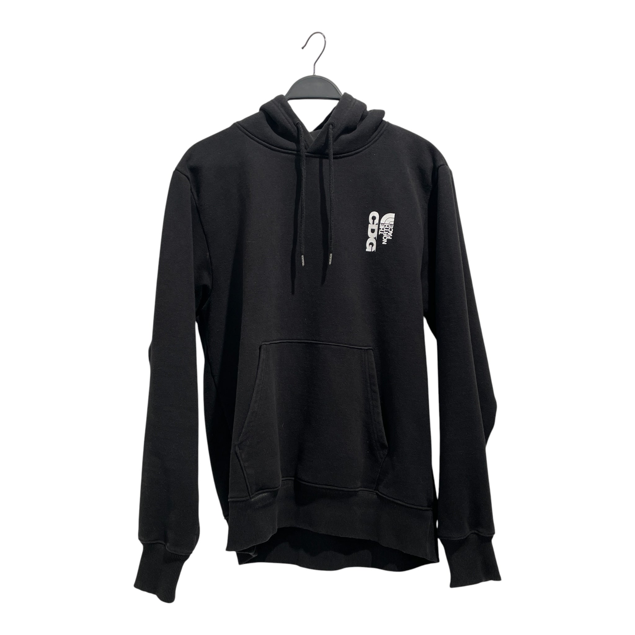 COMME des GARCONS/THE NORTH FACE/Hoodie/M/Cotton/BLK/Oversize/ view 1