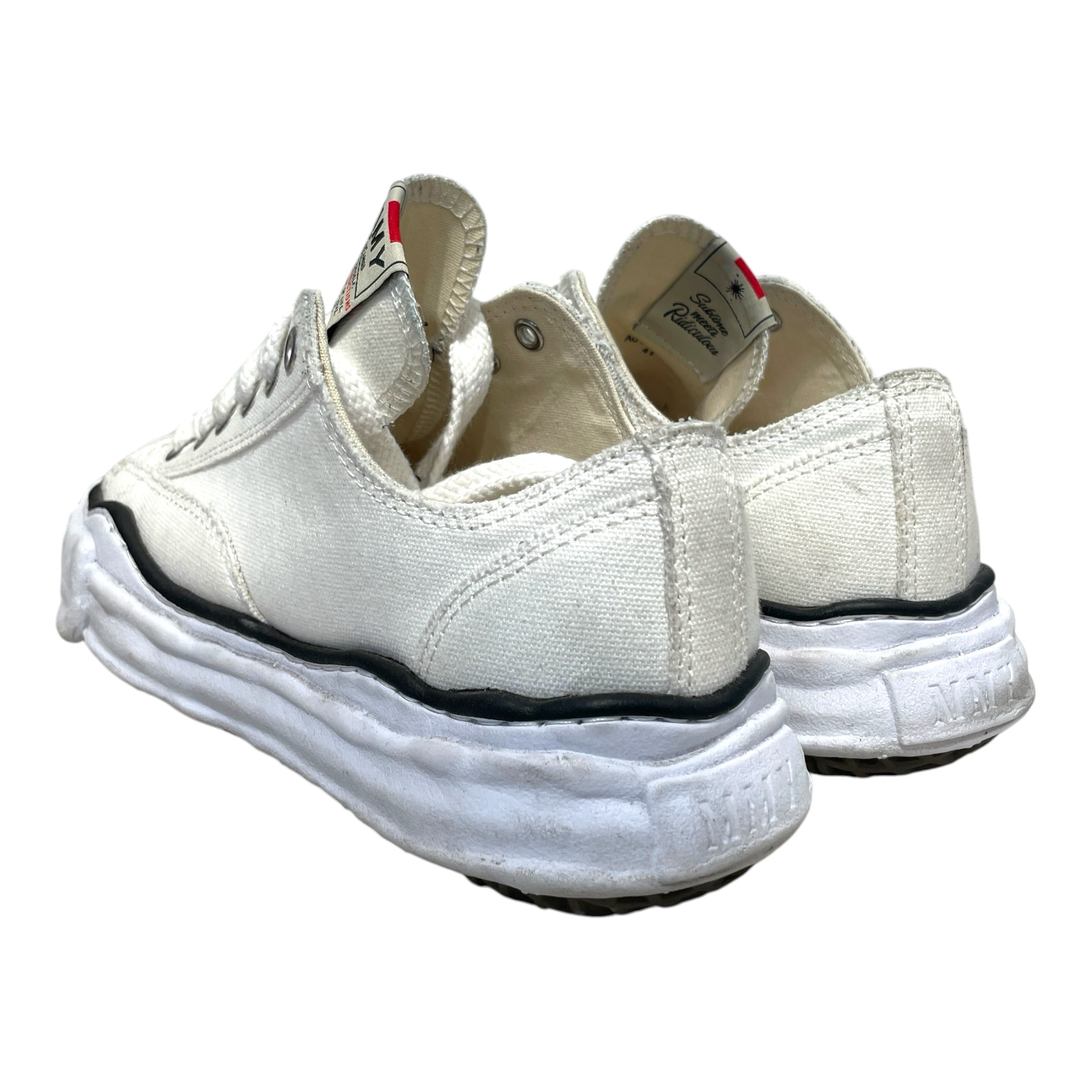 MIHARA YASUHIRO/Low-Sneakers/EU 41/Cotton/WHT/Peterson OG view 2