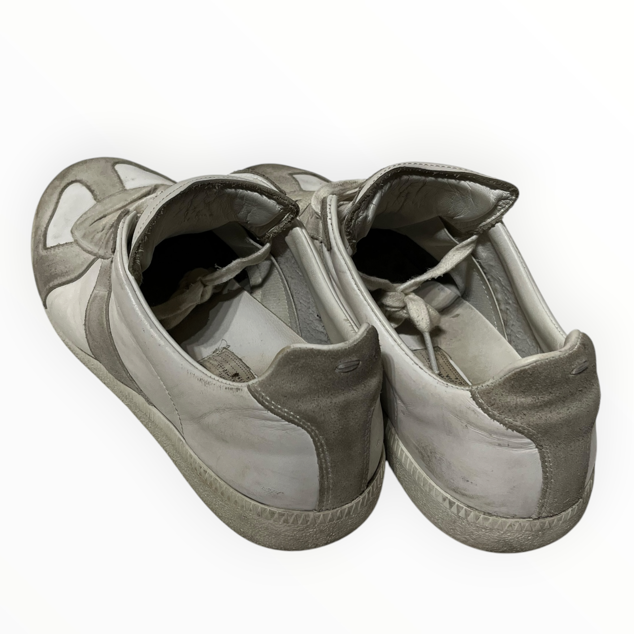 Maison Margiela/Low-Sneakers/EU 43/Leather/WHT/GATS view 2