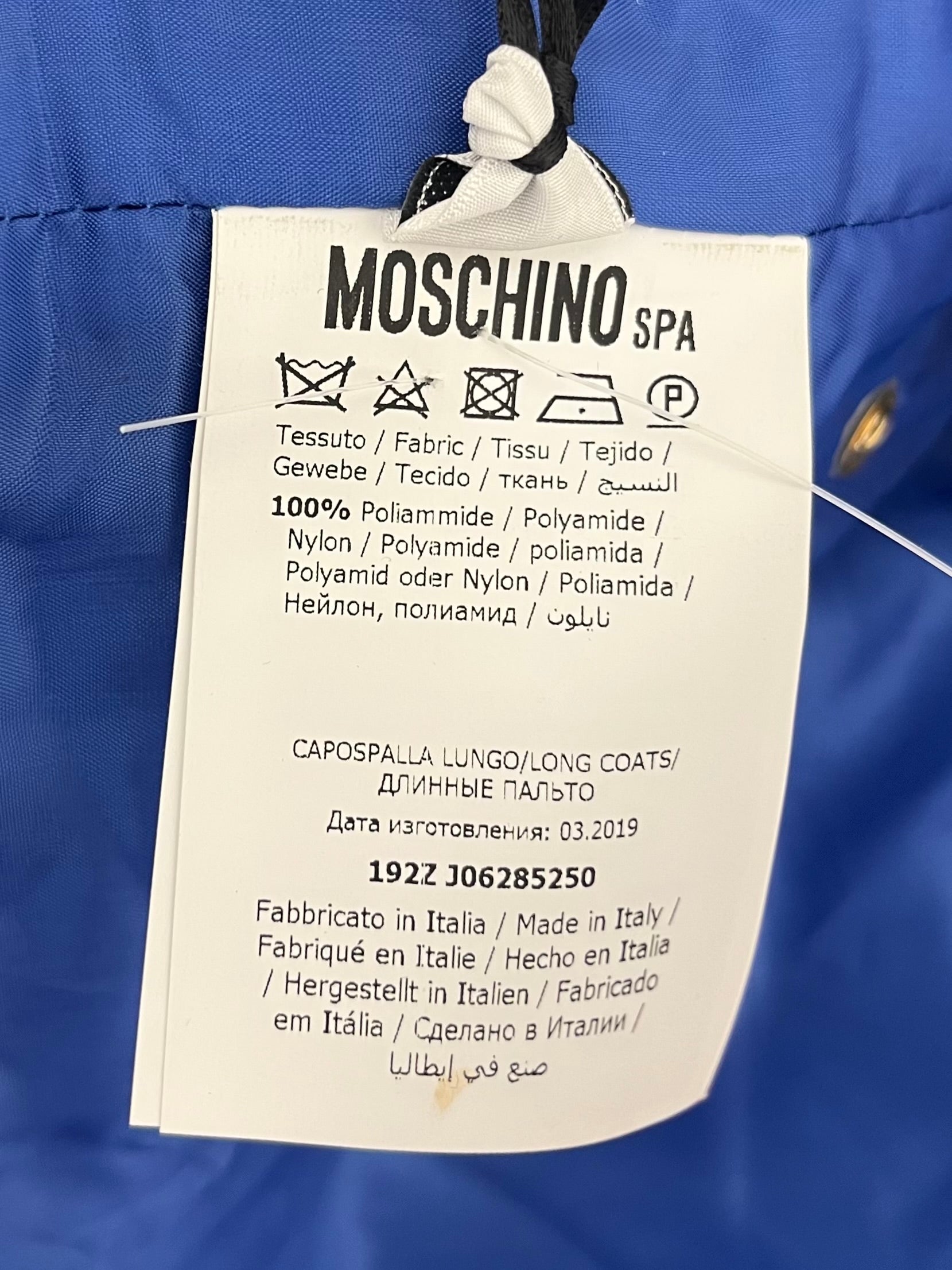 MOSCHINO/Zip Up Hoodie/48/All Over Print/Nylon/MLT/ZODAIC PRINT view 4