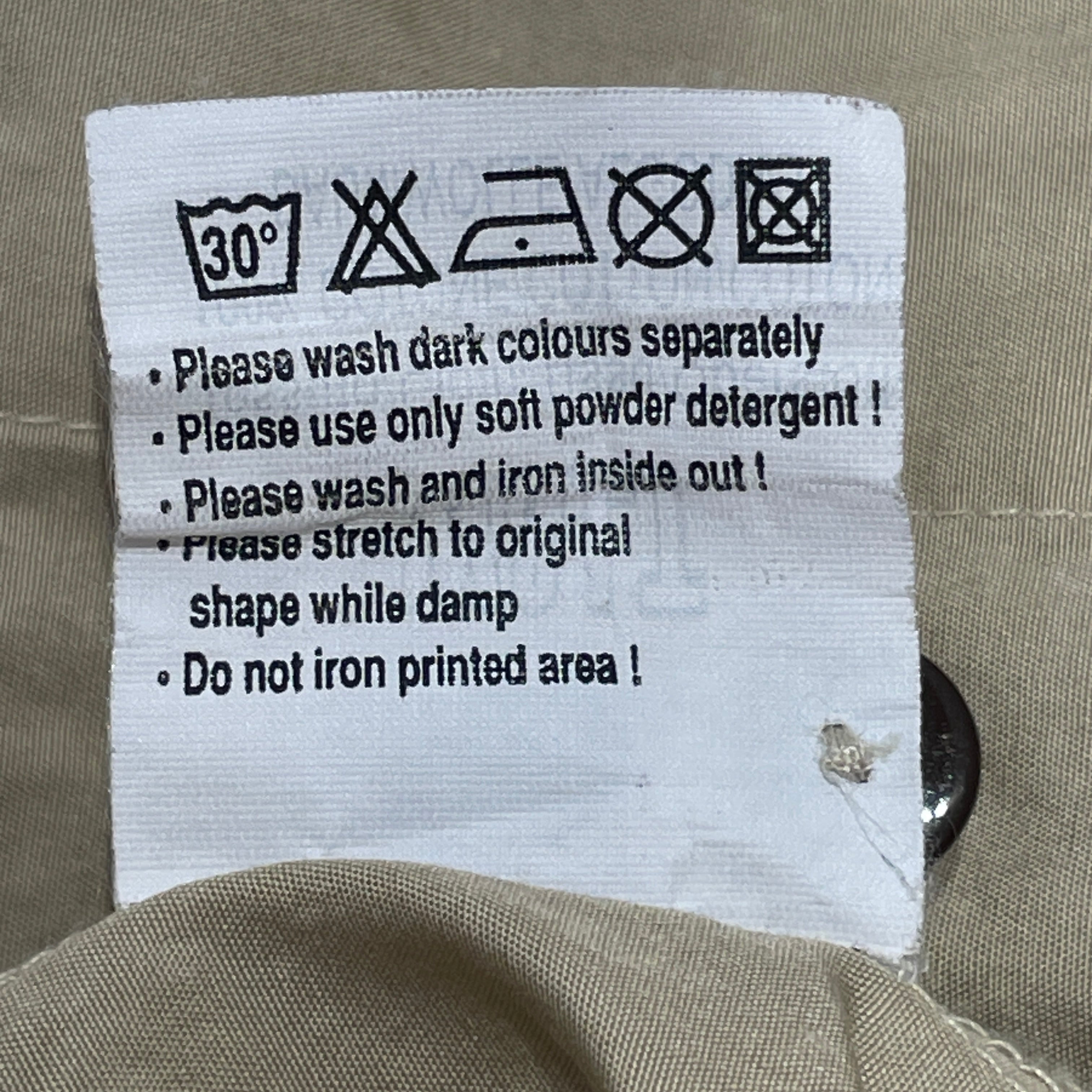 Walter Van Beirendonck/LS Shirt/S/Cotton/BEG/Graphic/bear view 3