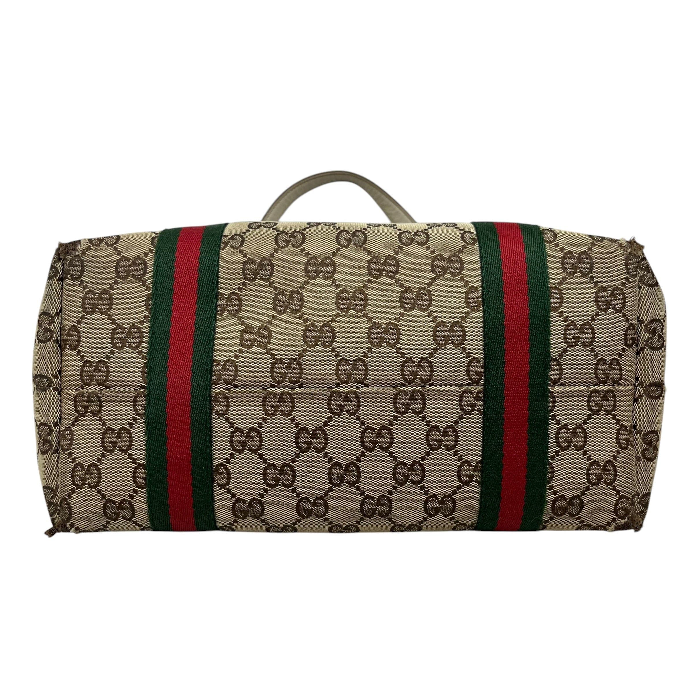 GUCCI/Bag/Monogram/Cotton/BEG/JOLICOEUR view 3