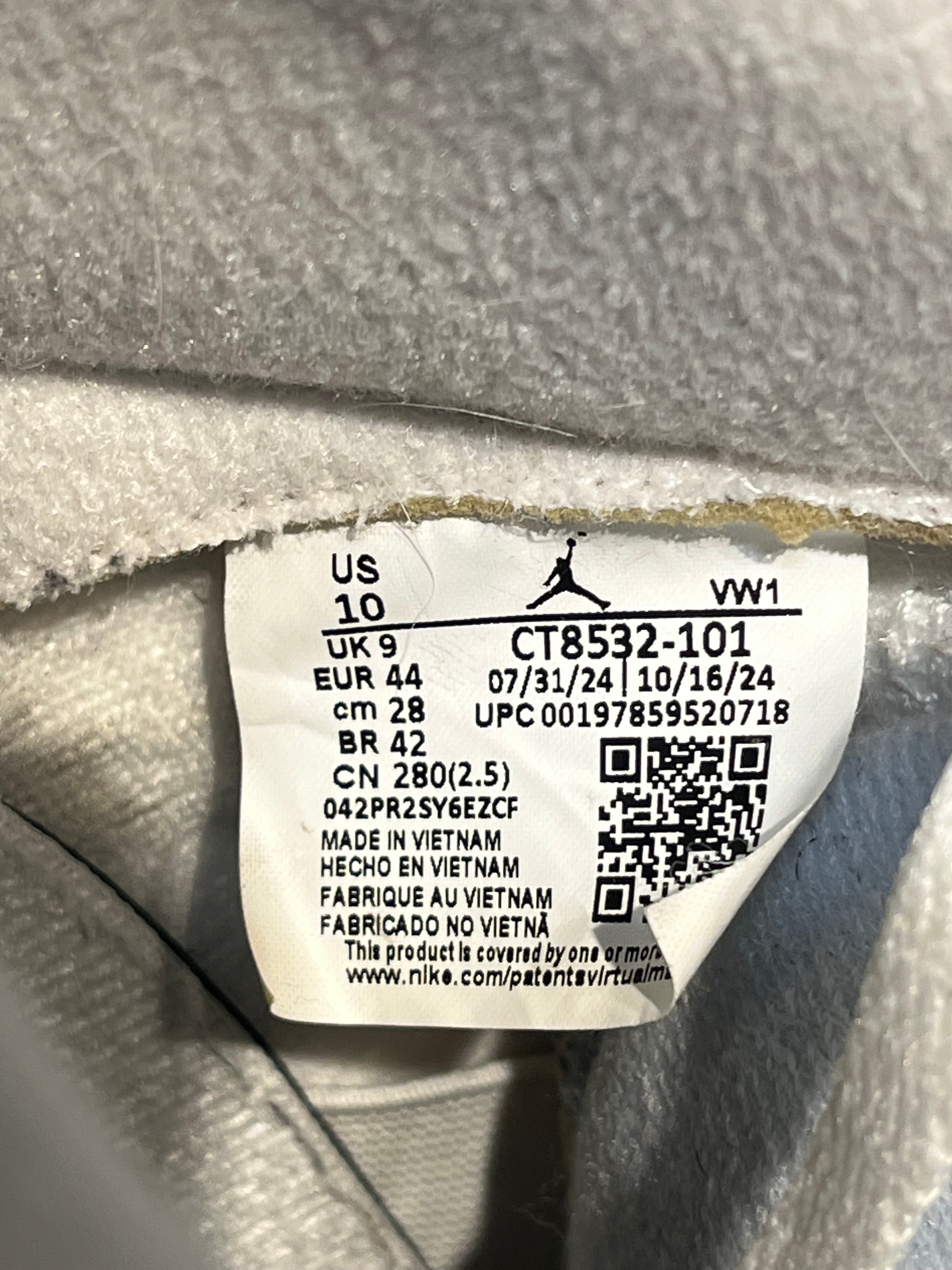 NIKE/Low-Sneakers/US 10/Leather/WHT/CT8532-101-LUCKY SHORTS-3'S view 7
