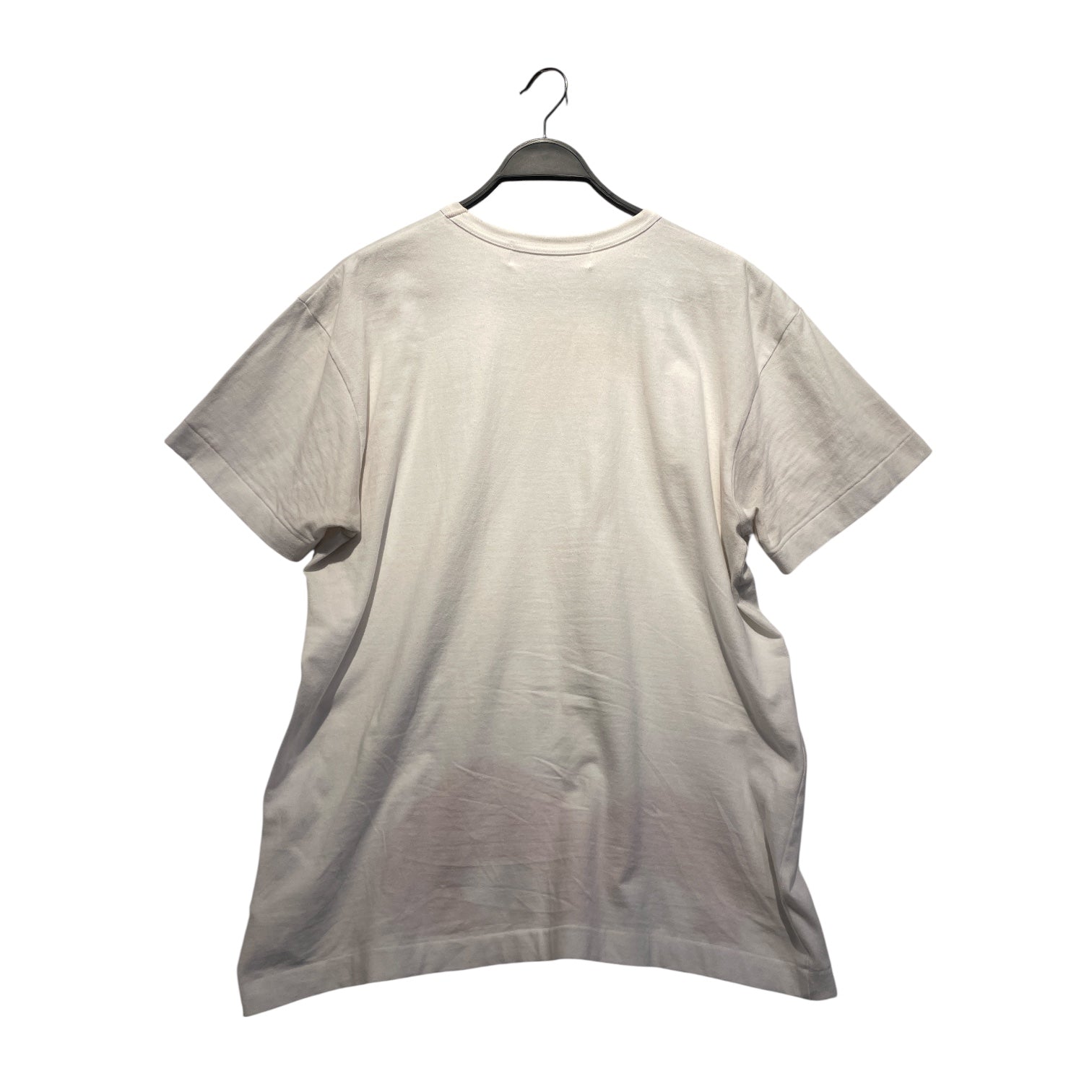 PLAY COMME des GARCONS/T-Shirt/XL/Cotton/WHT/heart print view 2