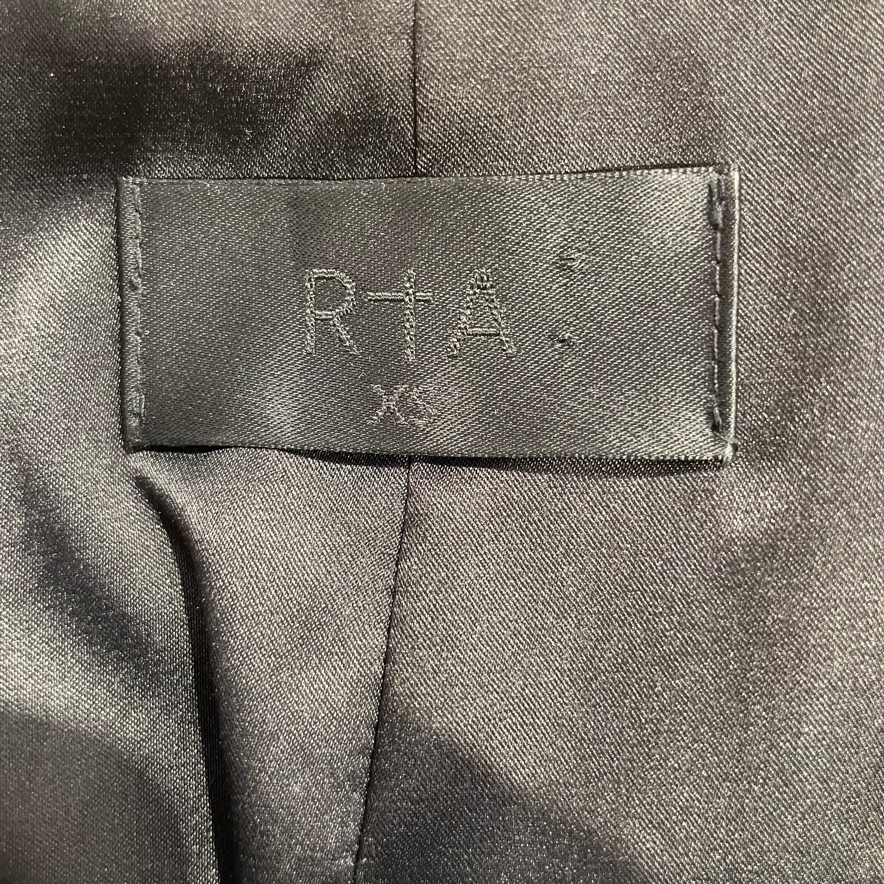RtA/Coat/XS/Cotton/BLK/GOLD/BLK view 3