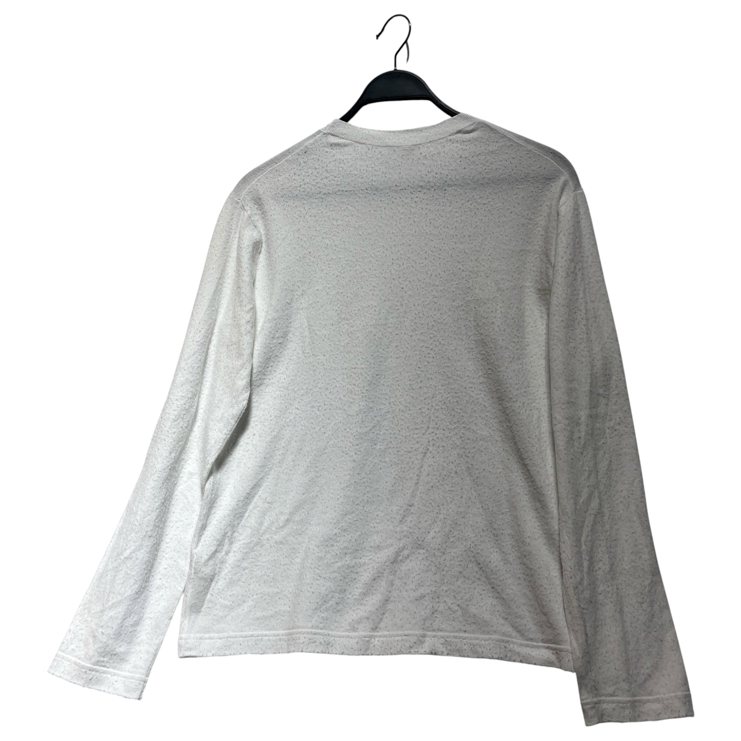 THE ROW/LS T-Shirt/S/Cotton/WHT/PILLED view 3