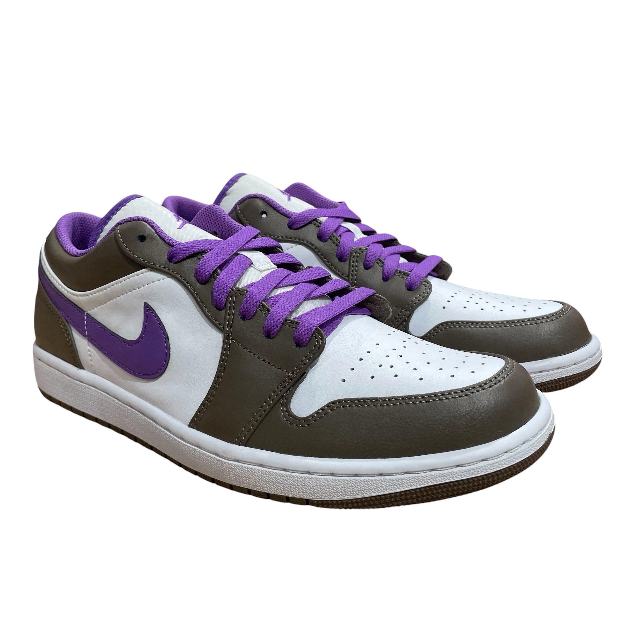 NIKE/Low-Sneakers/US 12/Leather/WHT/AIRJ 1 LOW PALOMINO view 1