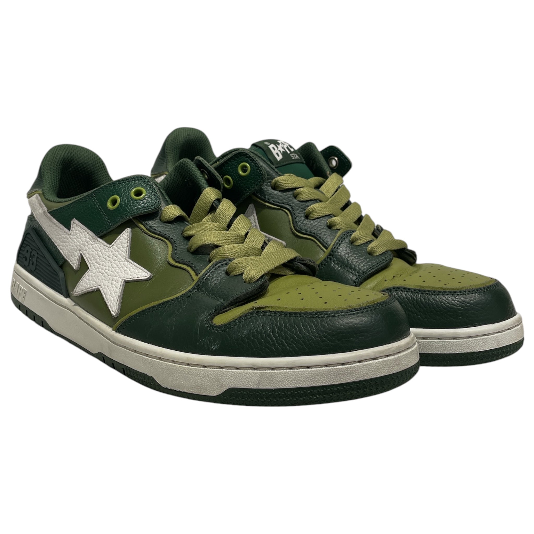 BAPE STA!/Low-Sneakers/US 11/GRN/0ZXSHM191024K view 1