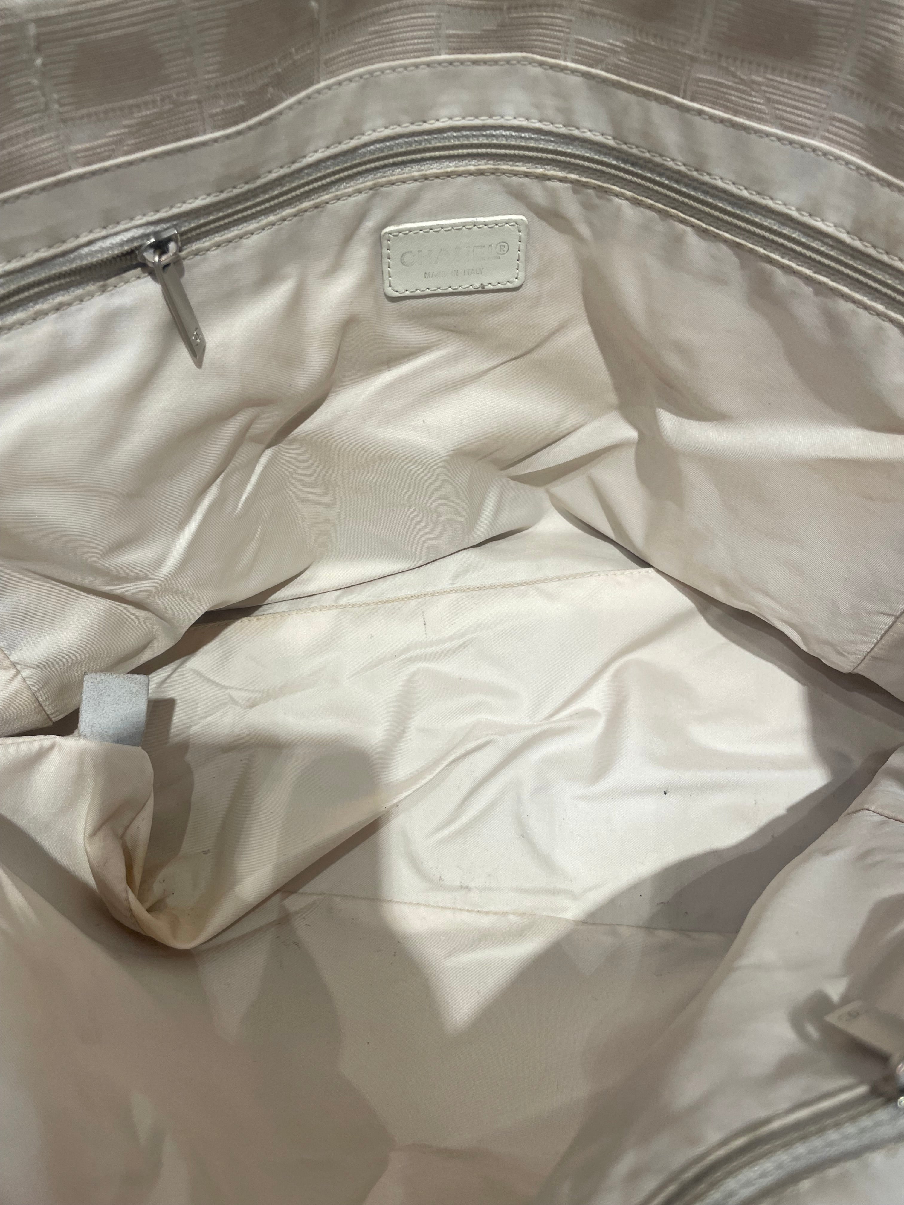CHANEL/Tote Bag/Nylon/BEG/Travel Line Bag view 3