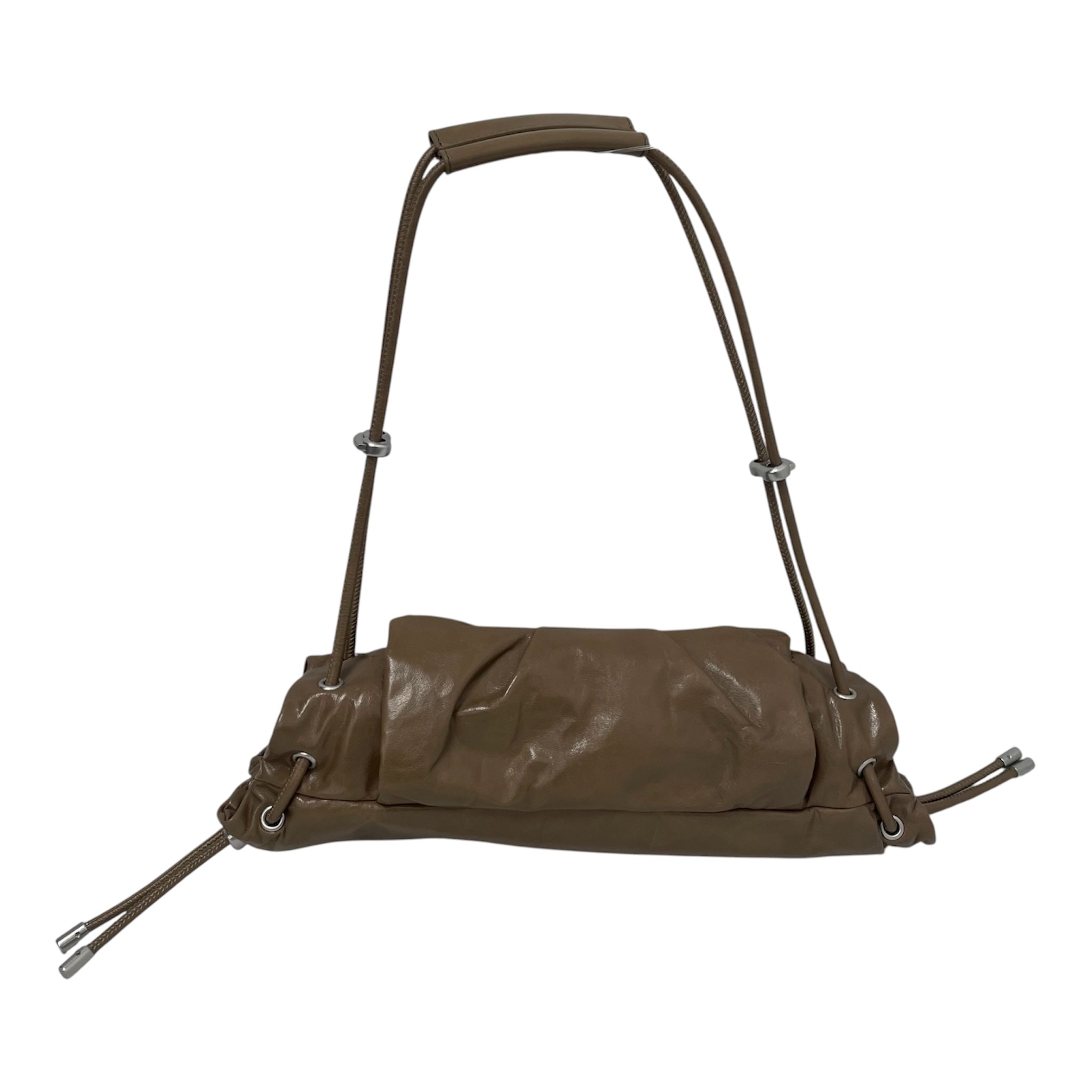 DIESEL/Tote Bag/Leather/KHK/SCRUNCH view 2