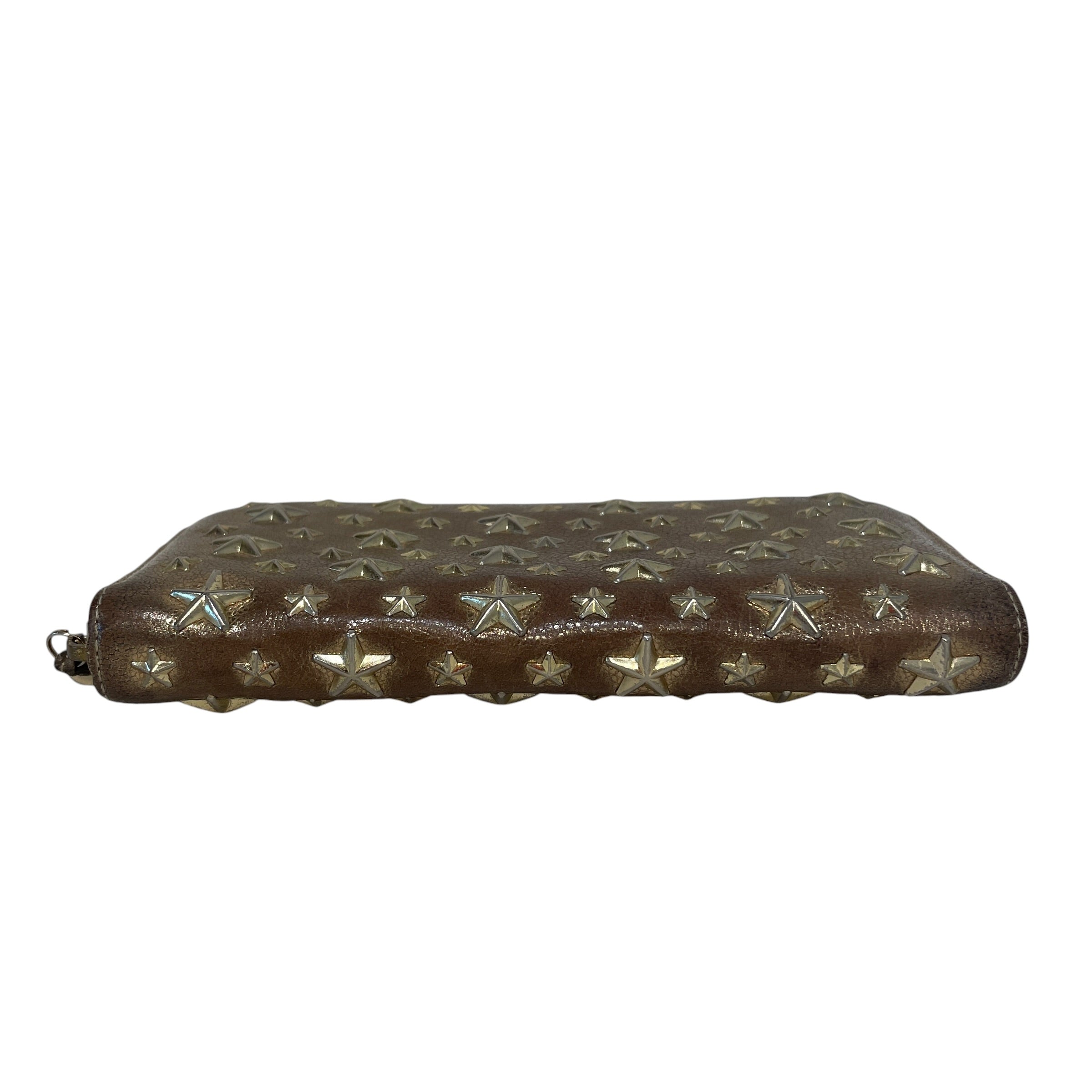 JIMMY CHOO/Wallet/Leather/GLD/L's/Star Studded Wallet view 3