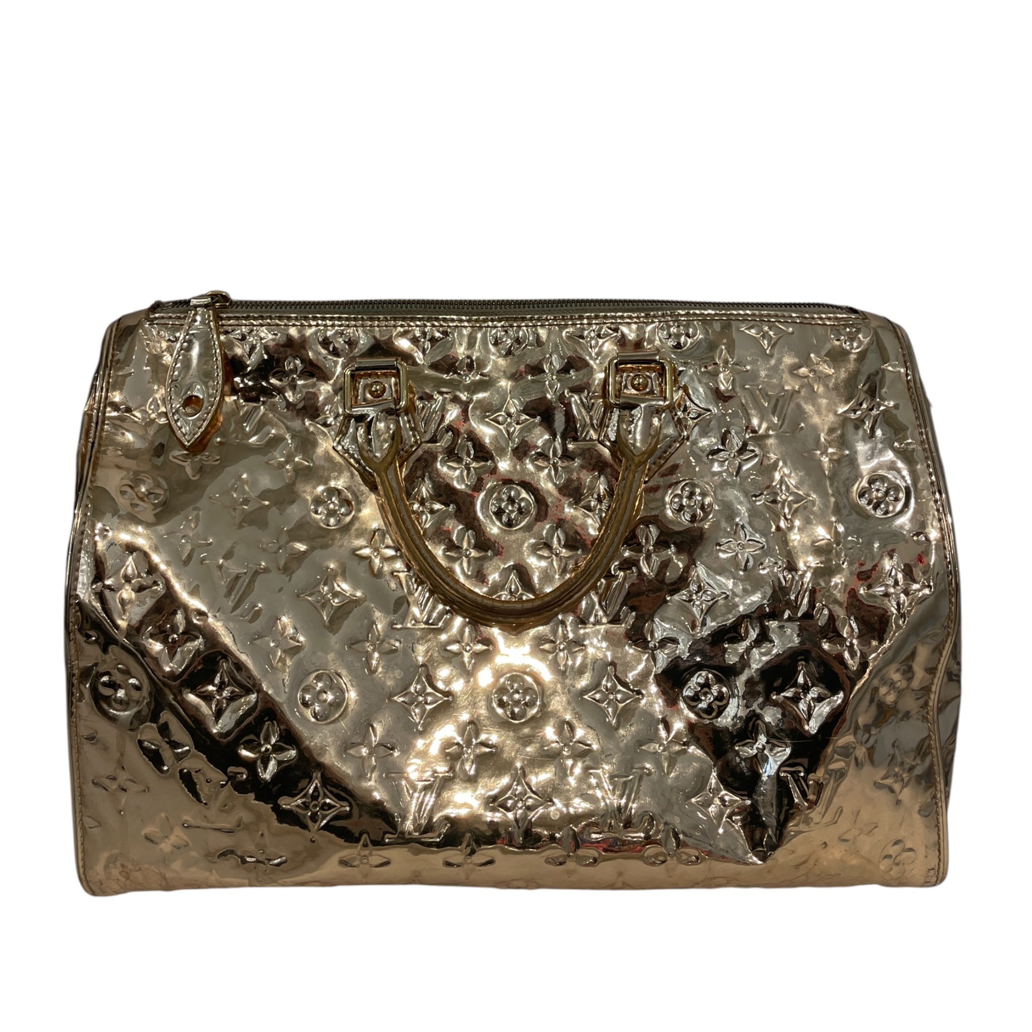 LOUIS VUITTON/Hand Bag/Monogram/GLD/Speedy Miroir view 2