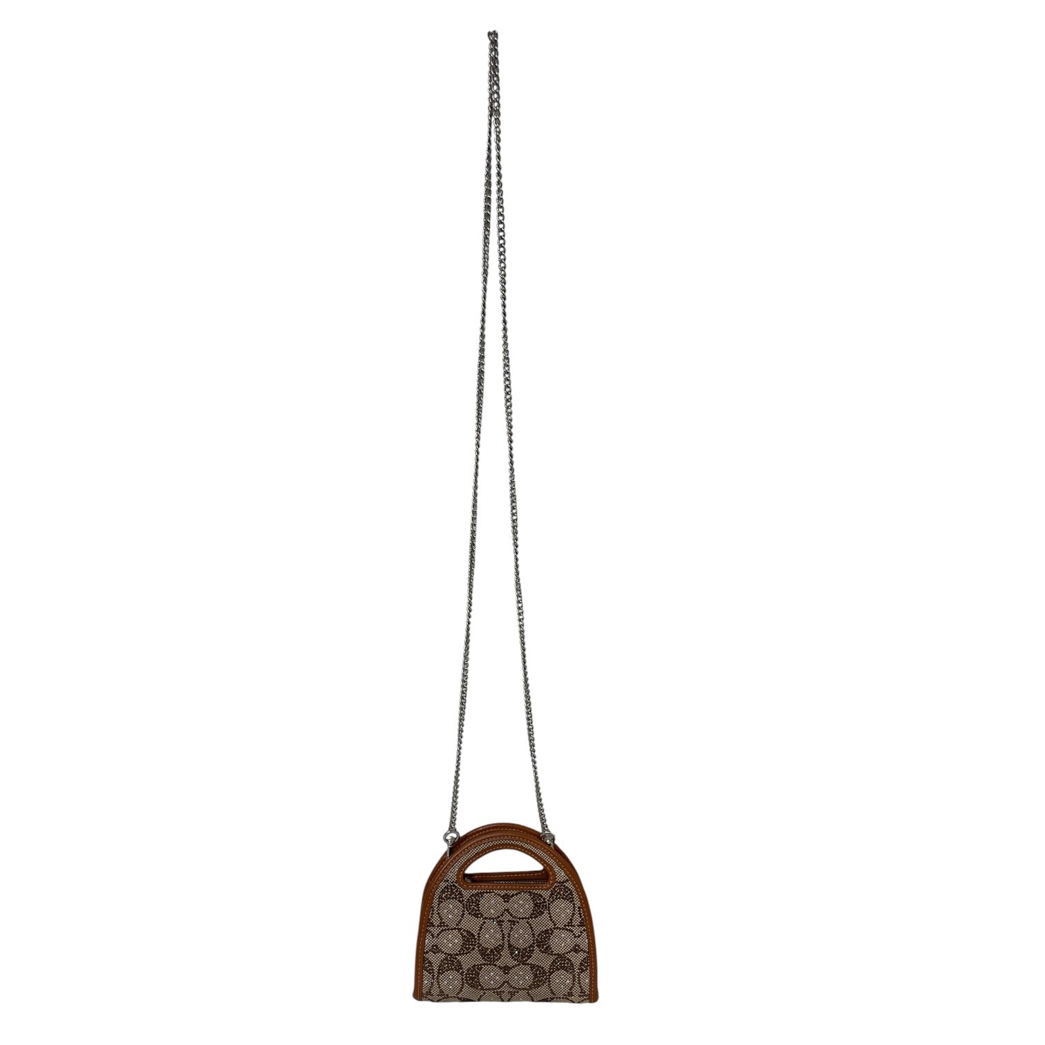 COACH/Card Case/Monogram/Leather/CML/L's/crystal top handle mini view 2
