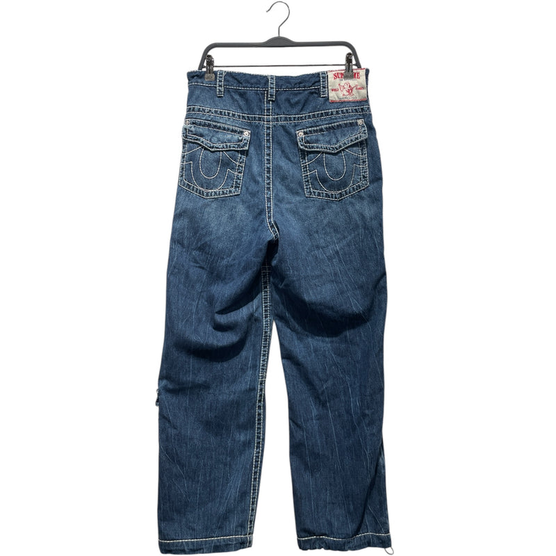Supreme/TRUE RELIGION/Straight Pants/M/Denim/NVY/
