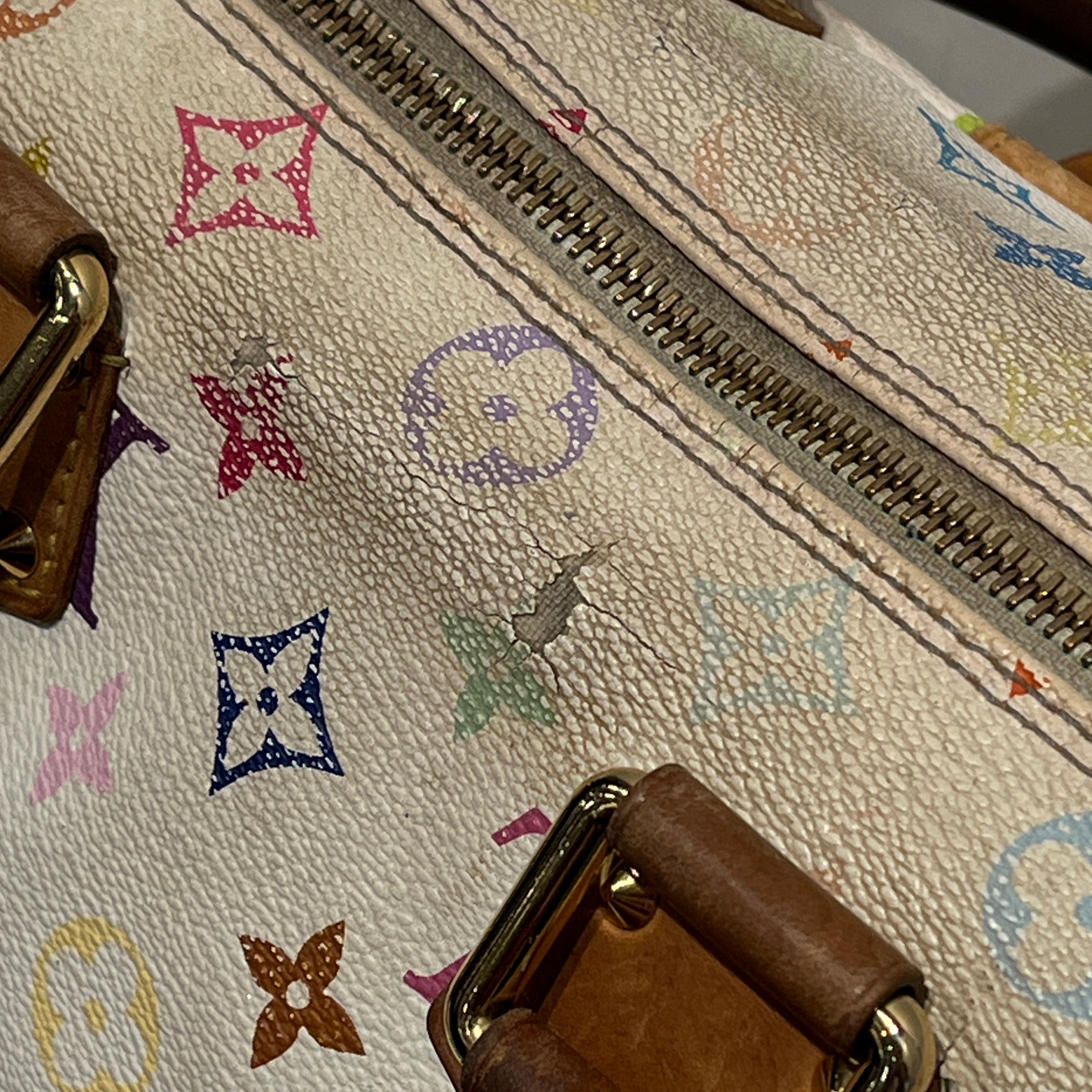 LOUIS VUITTON/Hand Bag/Monogram/MLT/TAKASHI MURAKAMI view 16