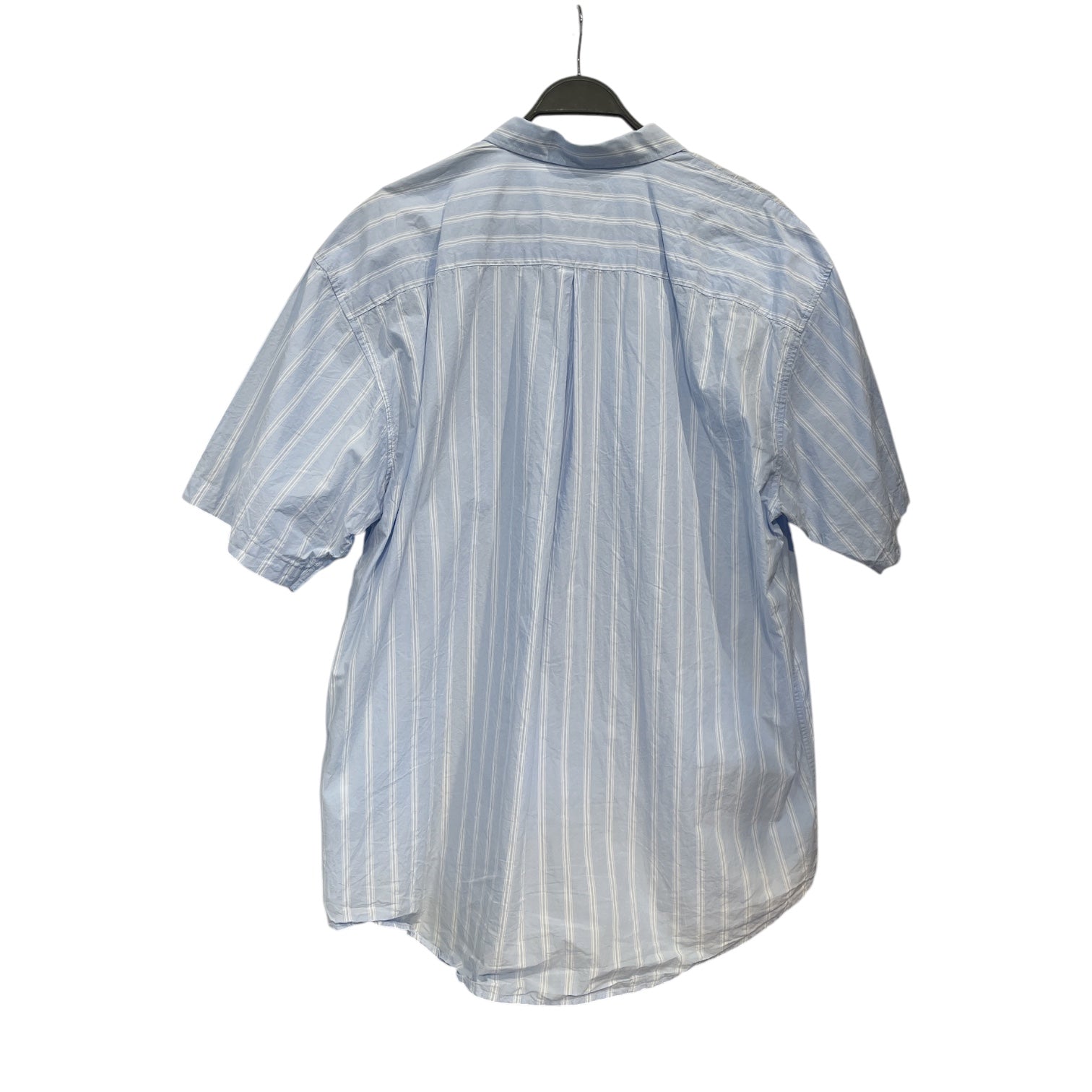 STUSSY/Shirt/XXL/Cotton/BLU/Stripe/light blue striped shirt view 2