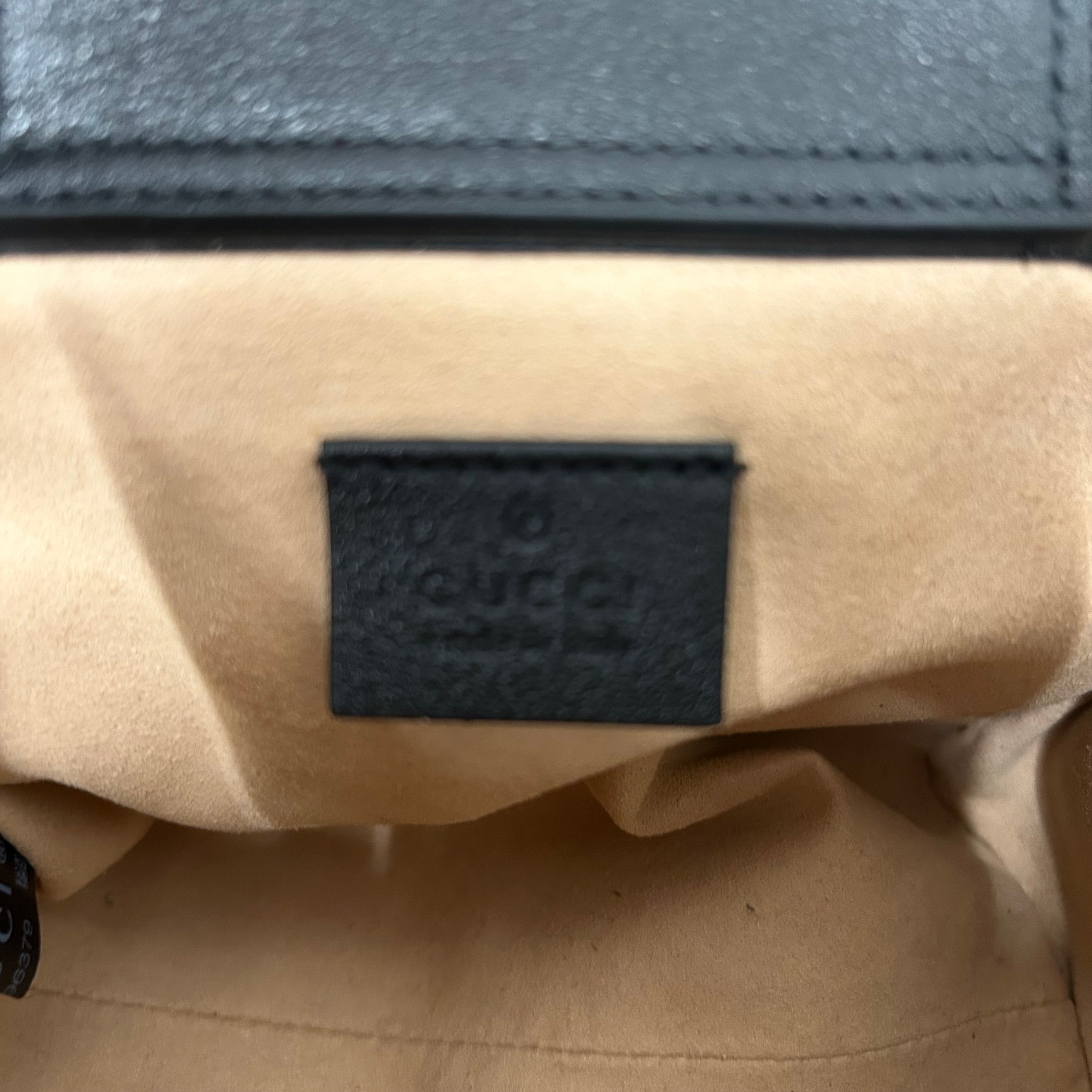 GUCCI/Bag/Leather/BLK/DIANA MINI TOTE view 3