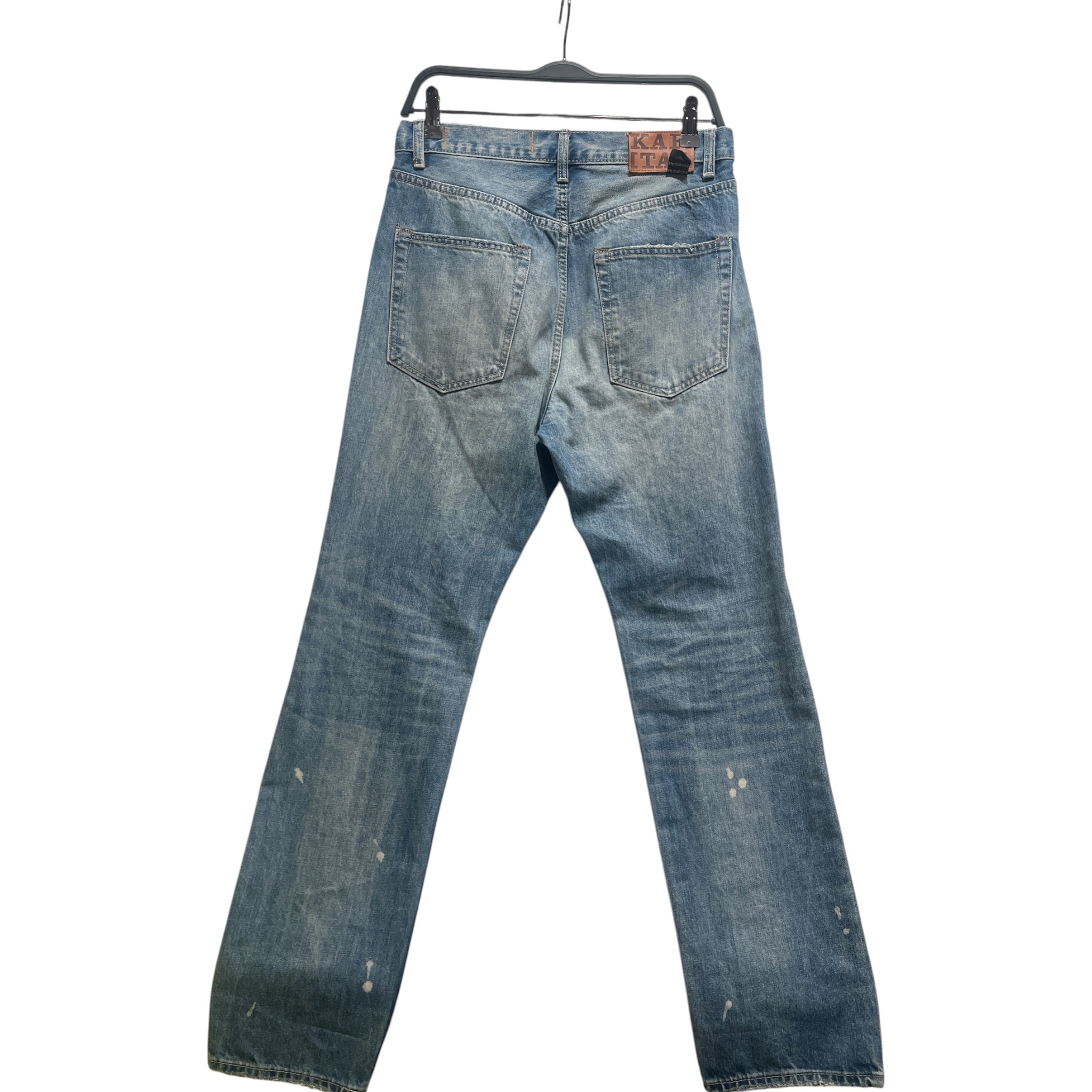 KAPITAL/Straight Pants/32/Denim/IDG/Monkey CISCO deniim view 2