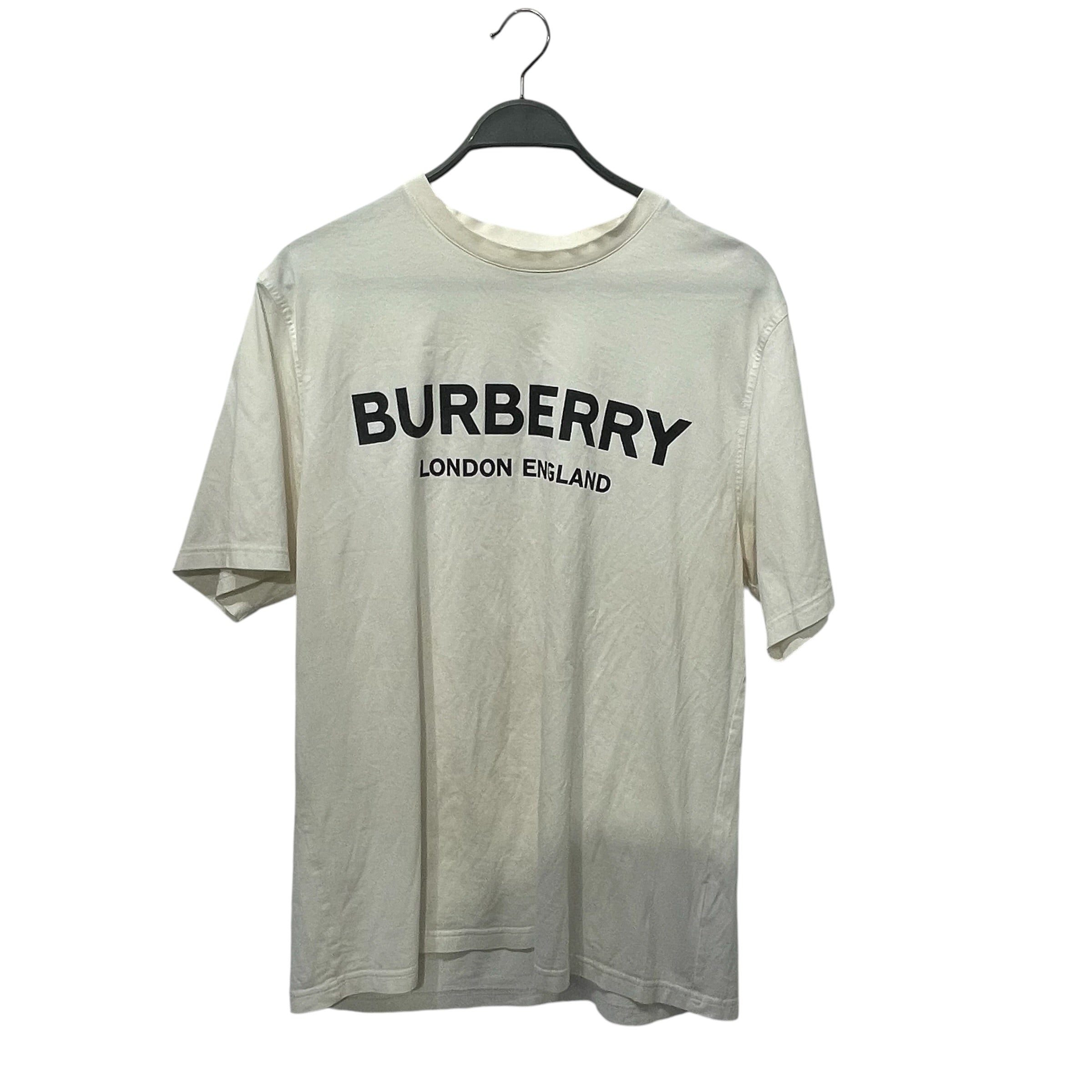 BURBERRY LONDON/T-Shirt/L/Cotton/WHT/ view 1