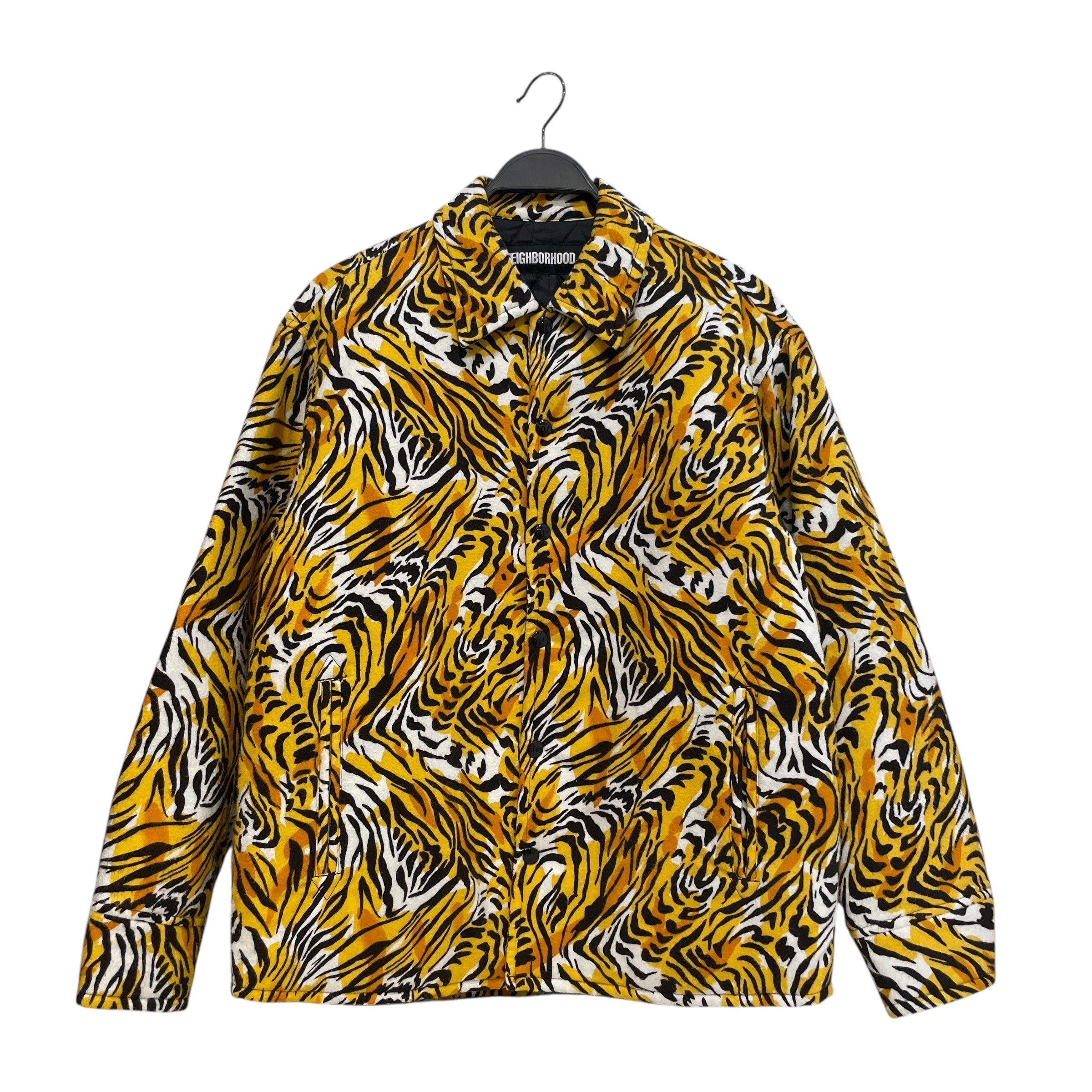 NEIGHBORHOOD/LS Shirt/S/Cotton/MLT/Animal Pattern/ view 1