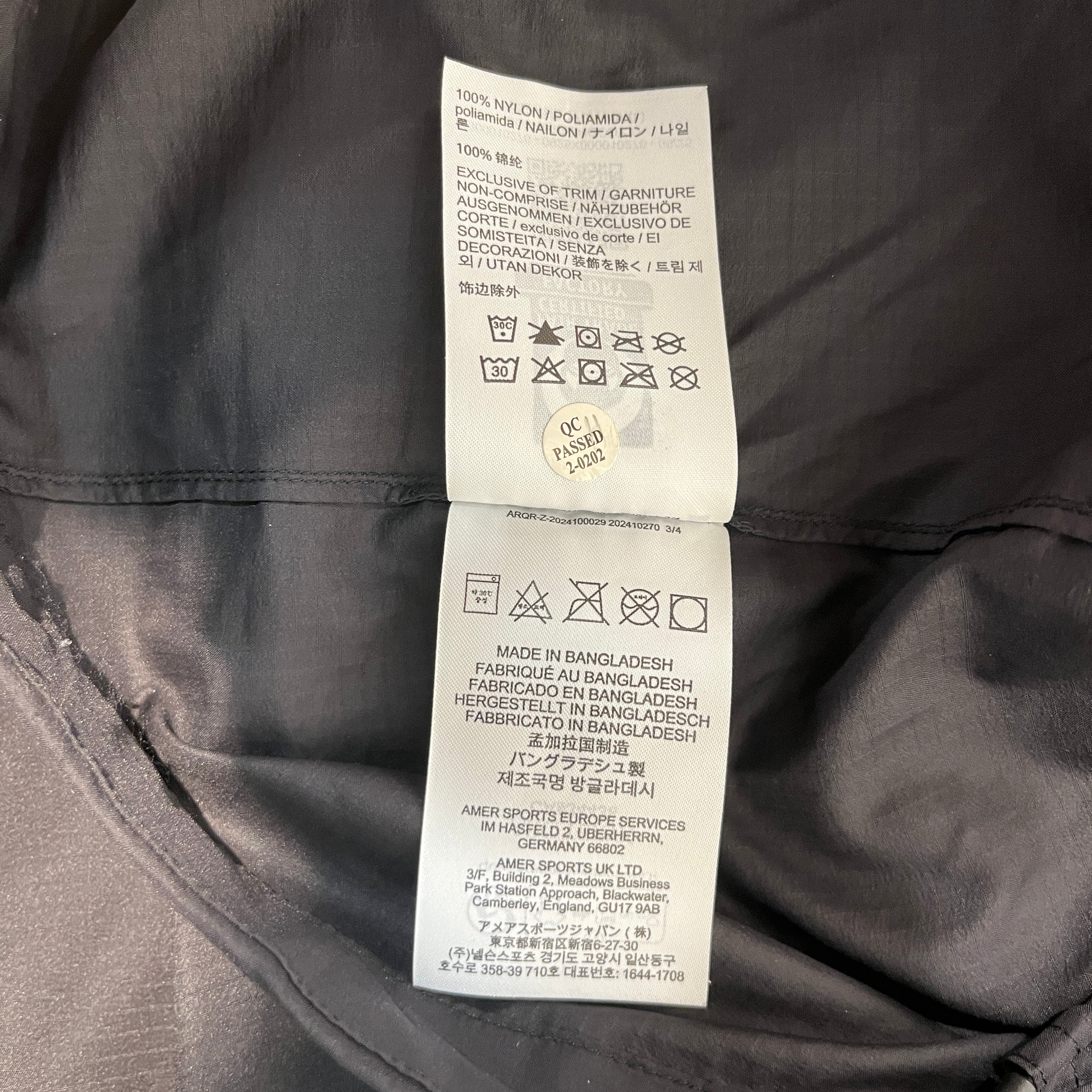 ARC'TERYX/Windbreaker/L/Nylon/BLK/Squamish Hoody view 4