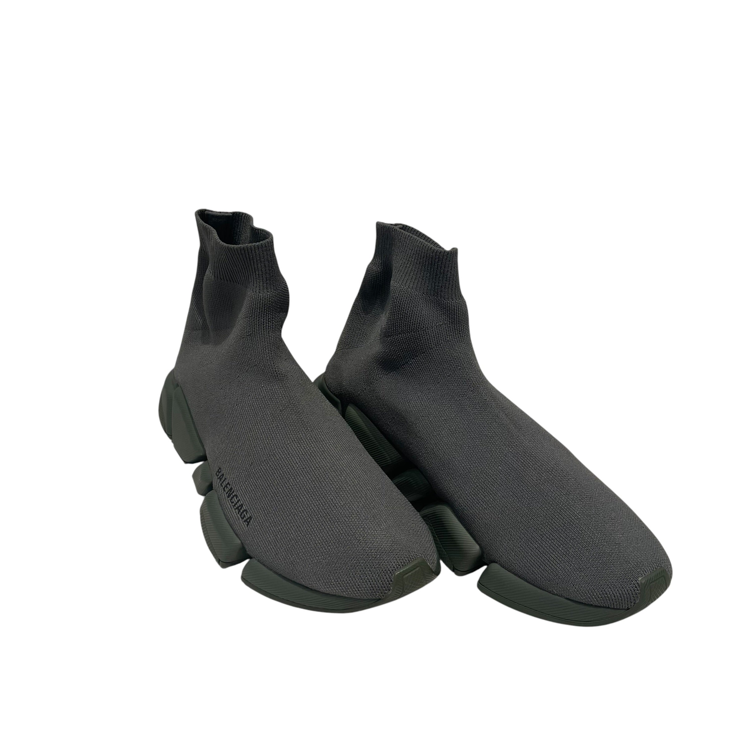 BALENCIAGA/Hi-Sneakers/US 9/Nylon/GRN/Speed 2.0 view 1