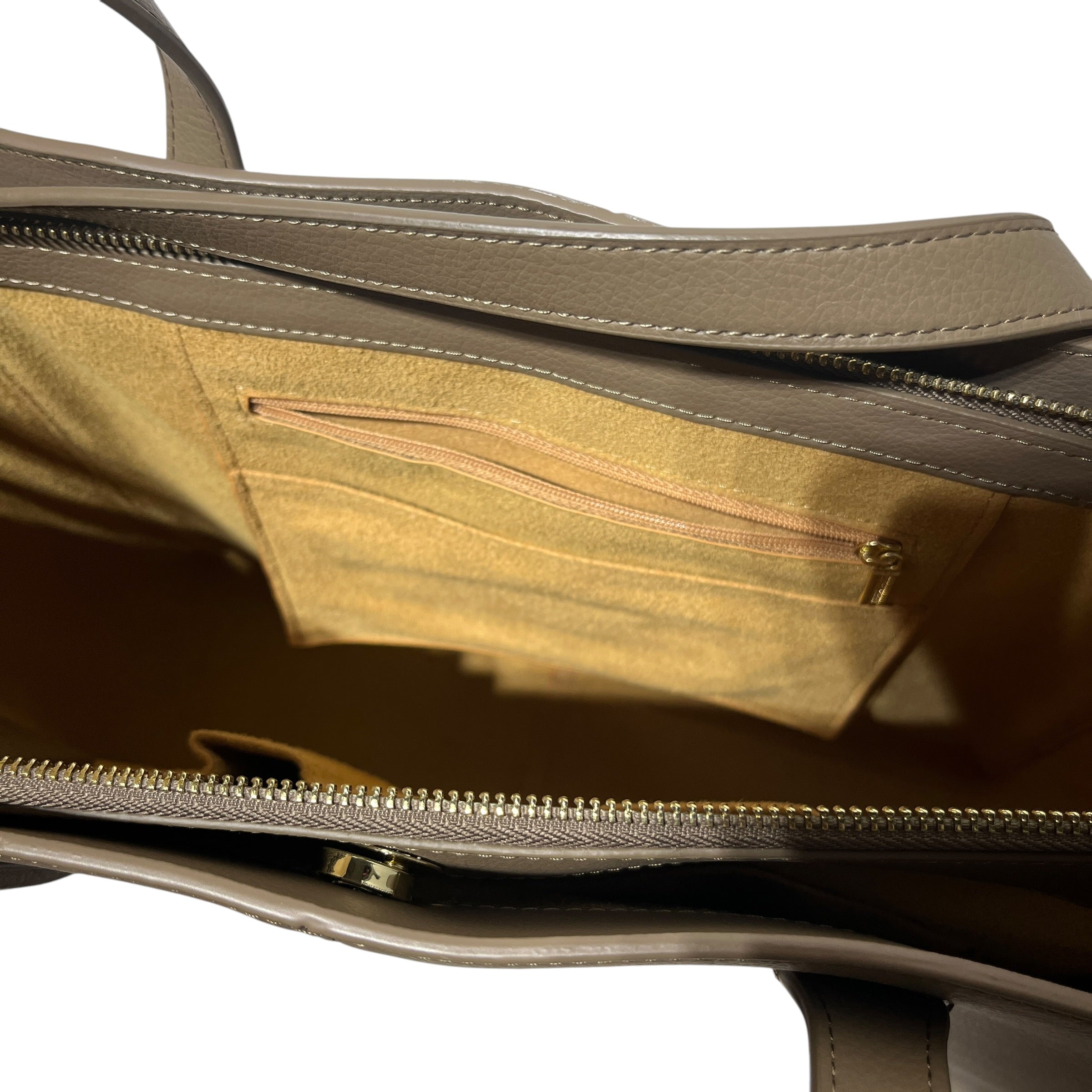 Freja New York/Tote Bag/Leather/BRW/Paloma 3 Pocket Shoulder view 5