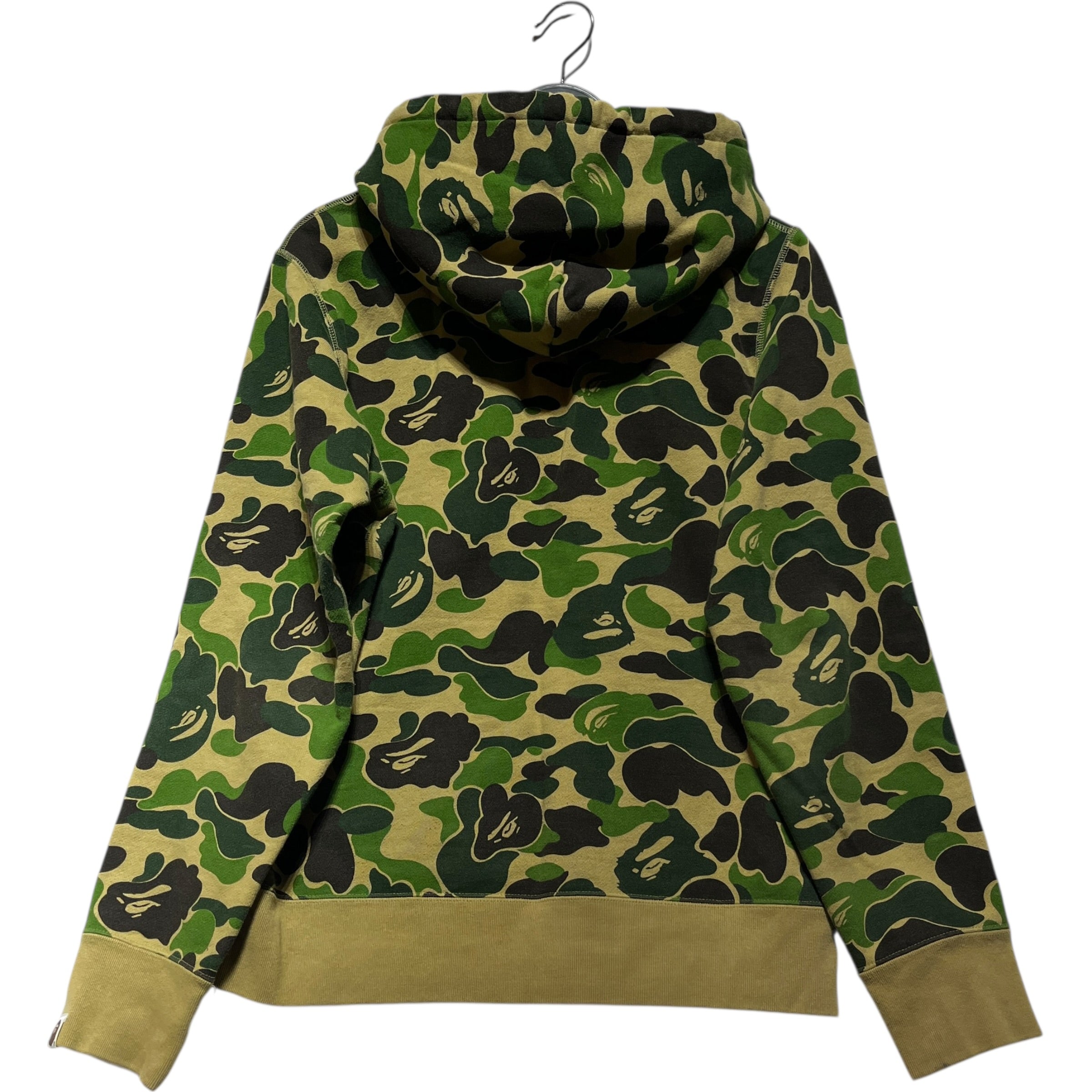 A BATHING APE/Hoodie/M/Camouflage/Cotton/GRN/Front Logo Hoodie view 4