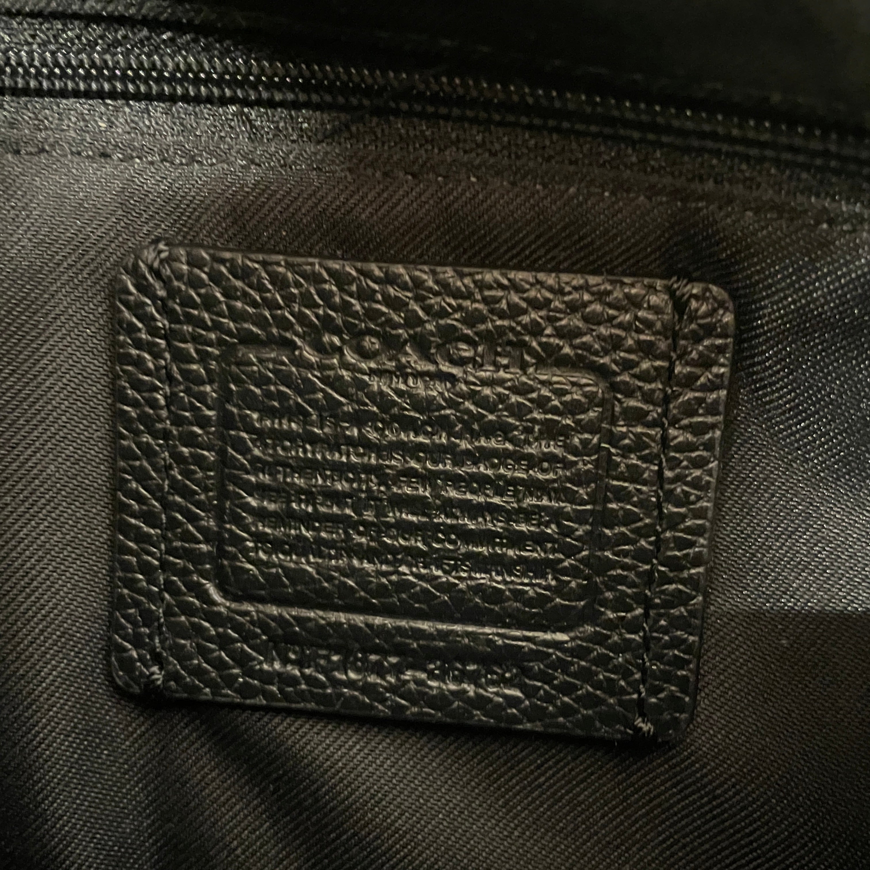 COACH/Hand Bag/BLK/BLK GLD HARDWARE view 4