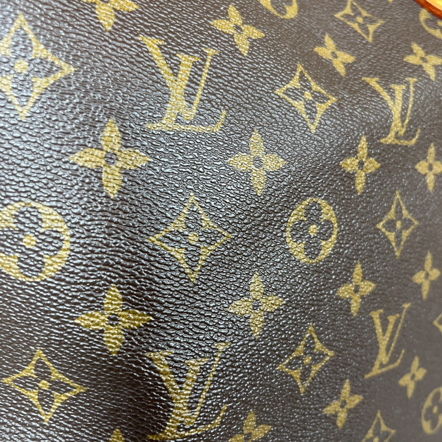 LOUIS VUITTON/Tote Bag/Monogram/Leather/BRW/Louis Vuitton Never Full view 5