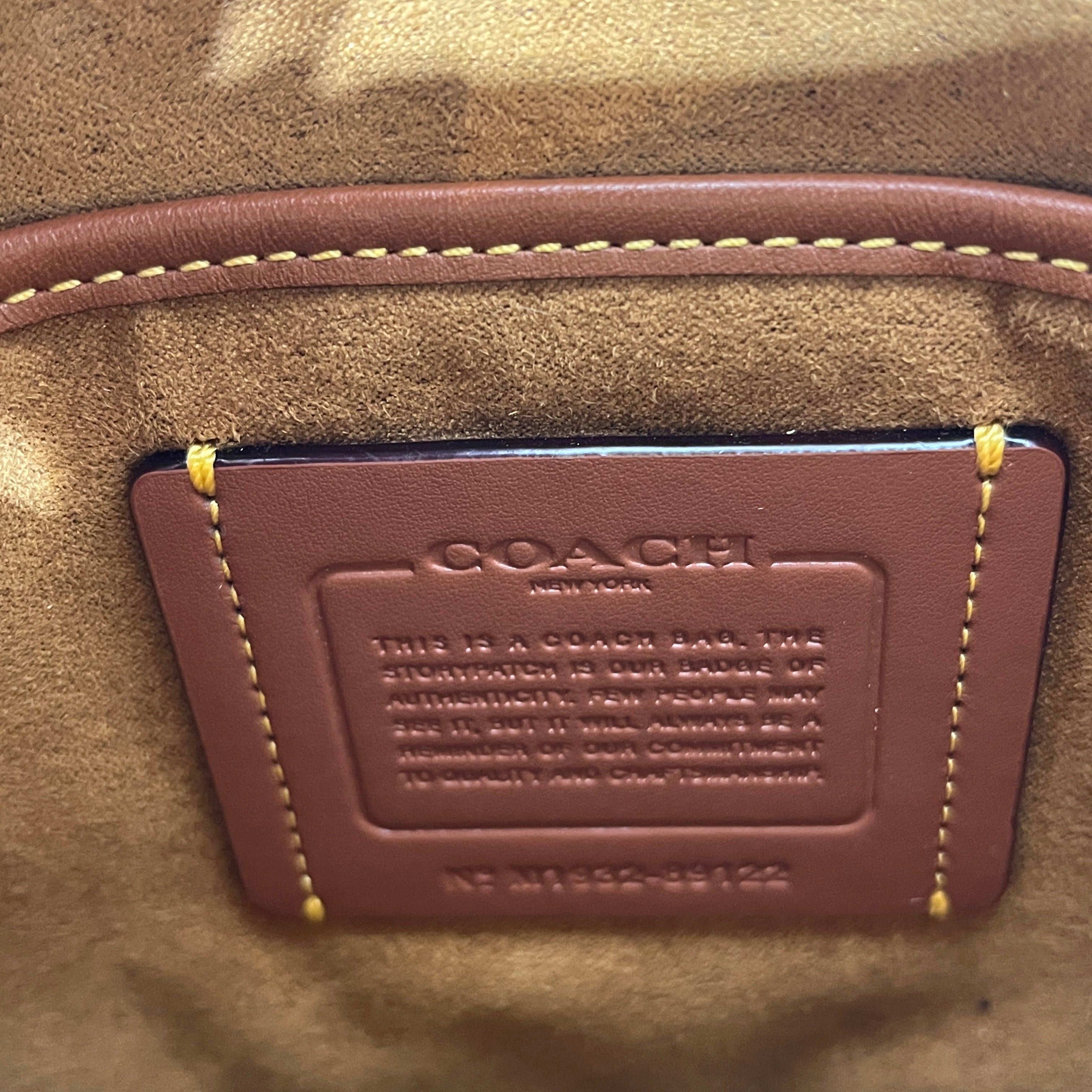 COACH/Cross Body Bag/Leather/WHT/Emery Varsity Stripe view 4