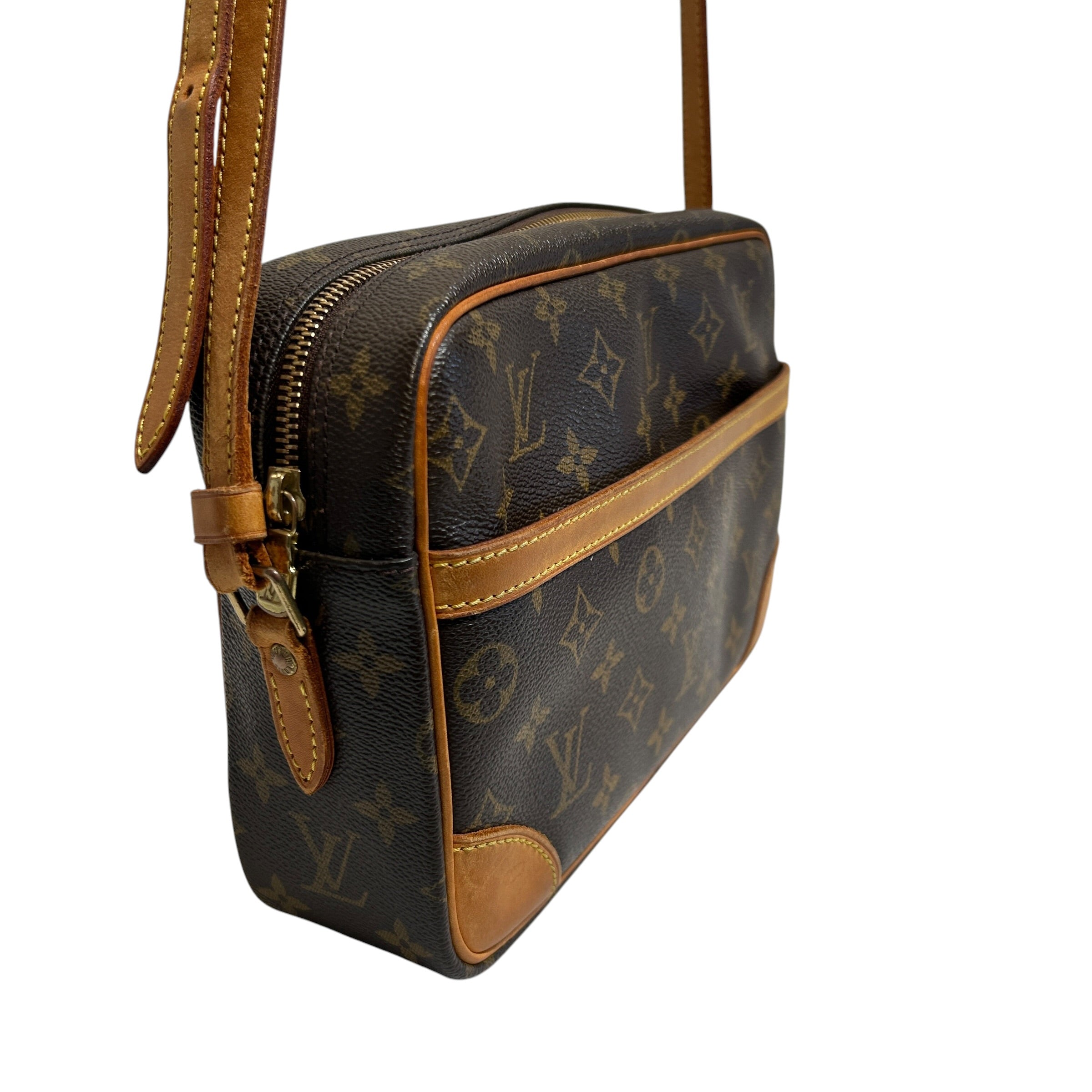 LOUIS VUITTON/Cross Body Bag/Monogram/Leather/BRW/Trocadero 27 view 6