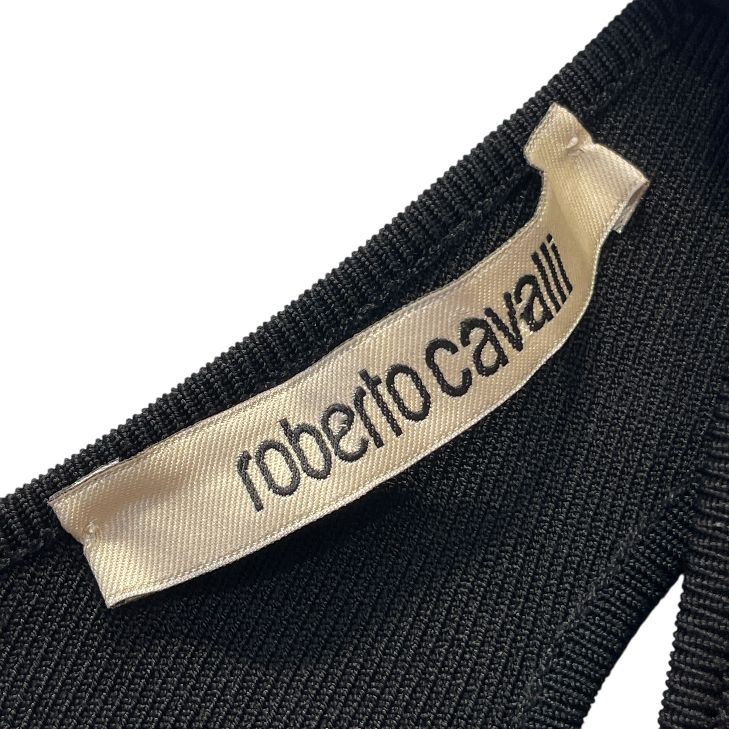 roberto cavalli/SL Dress/44/BLK/MESH view 3