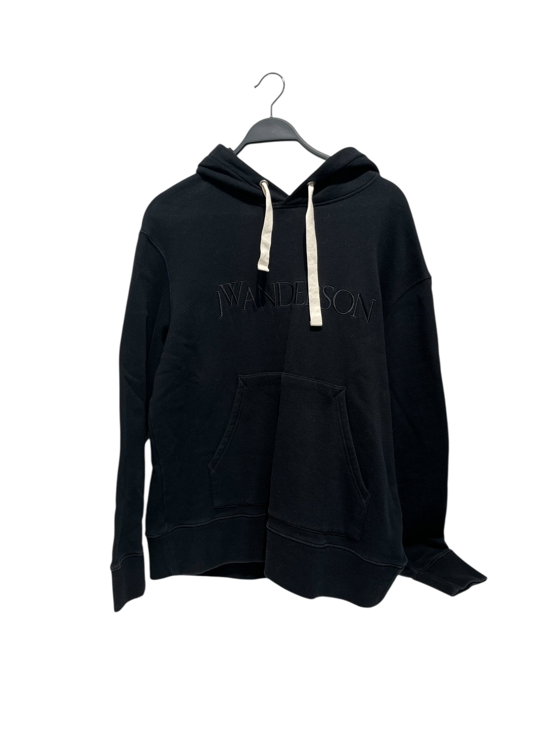 JW ANDERSON(J.W.ANDERSON)/Hoodie/L/Cotton/NVY/LOGO view 1